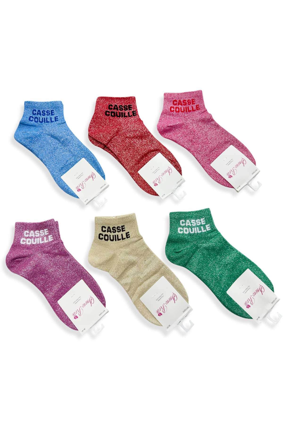Wholesaler Snow Rose - Shiny Short Socks PAIN IN THE NECK