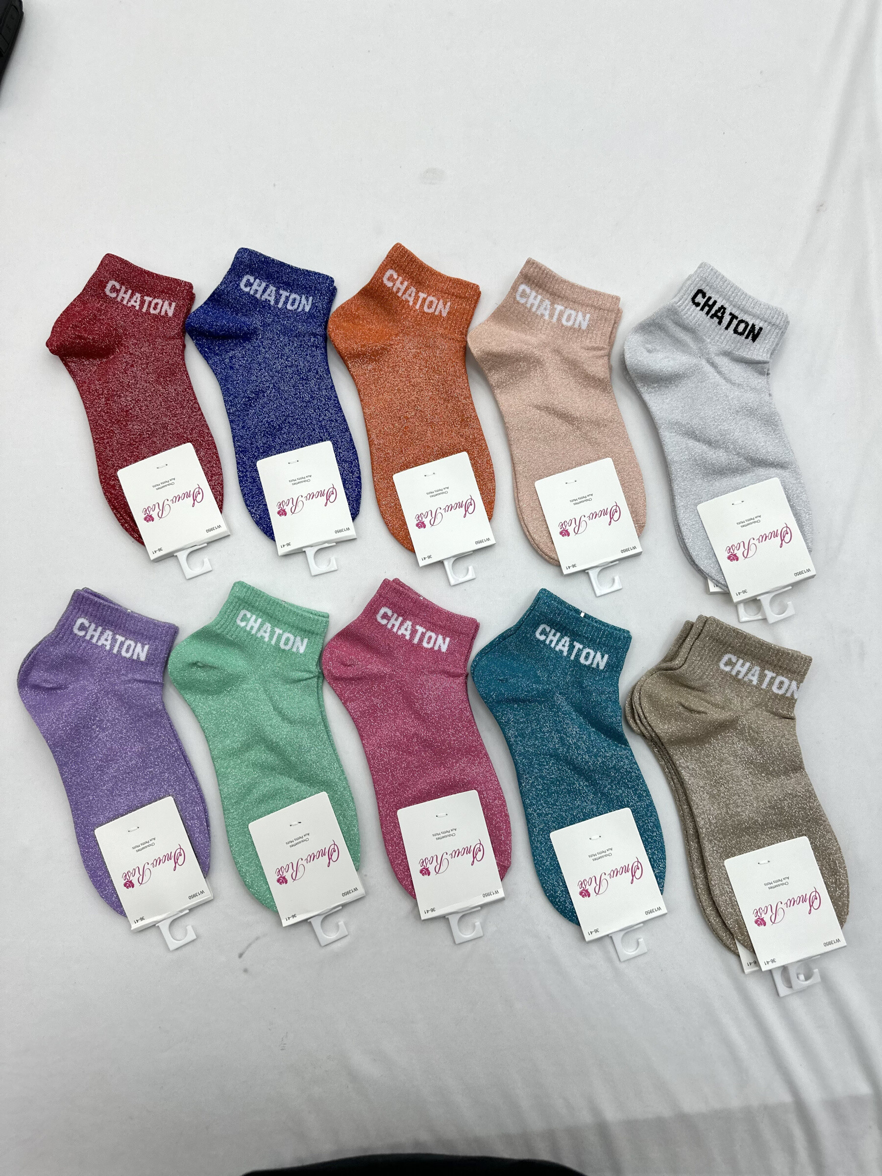 Großhändler Snow Rose - Brillante Socken "Liebe".
