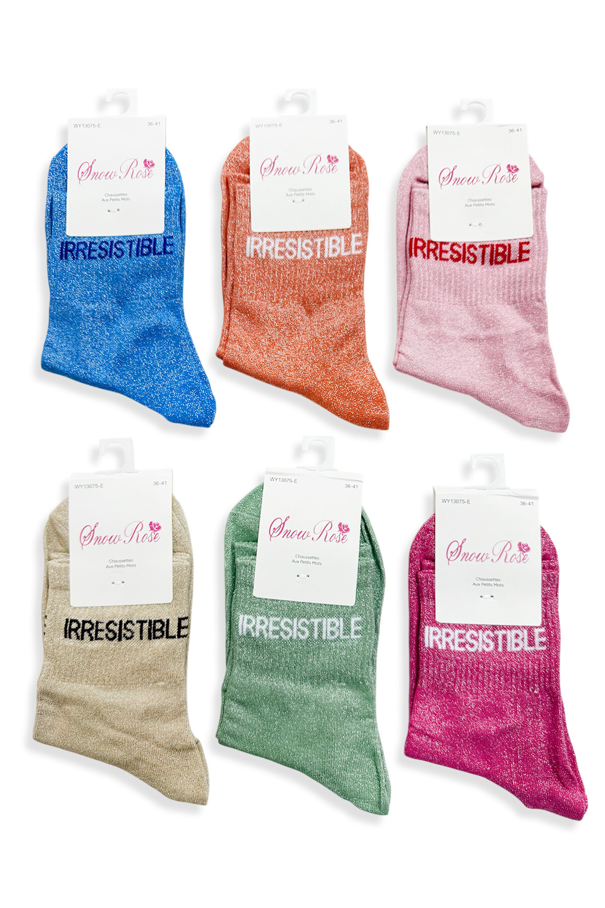Wholesaler Snow Rose - IRRESISTIBLE Shiny Socks