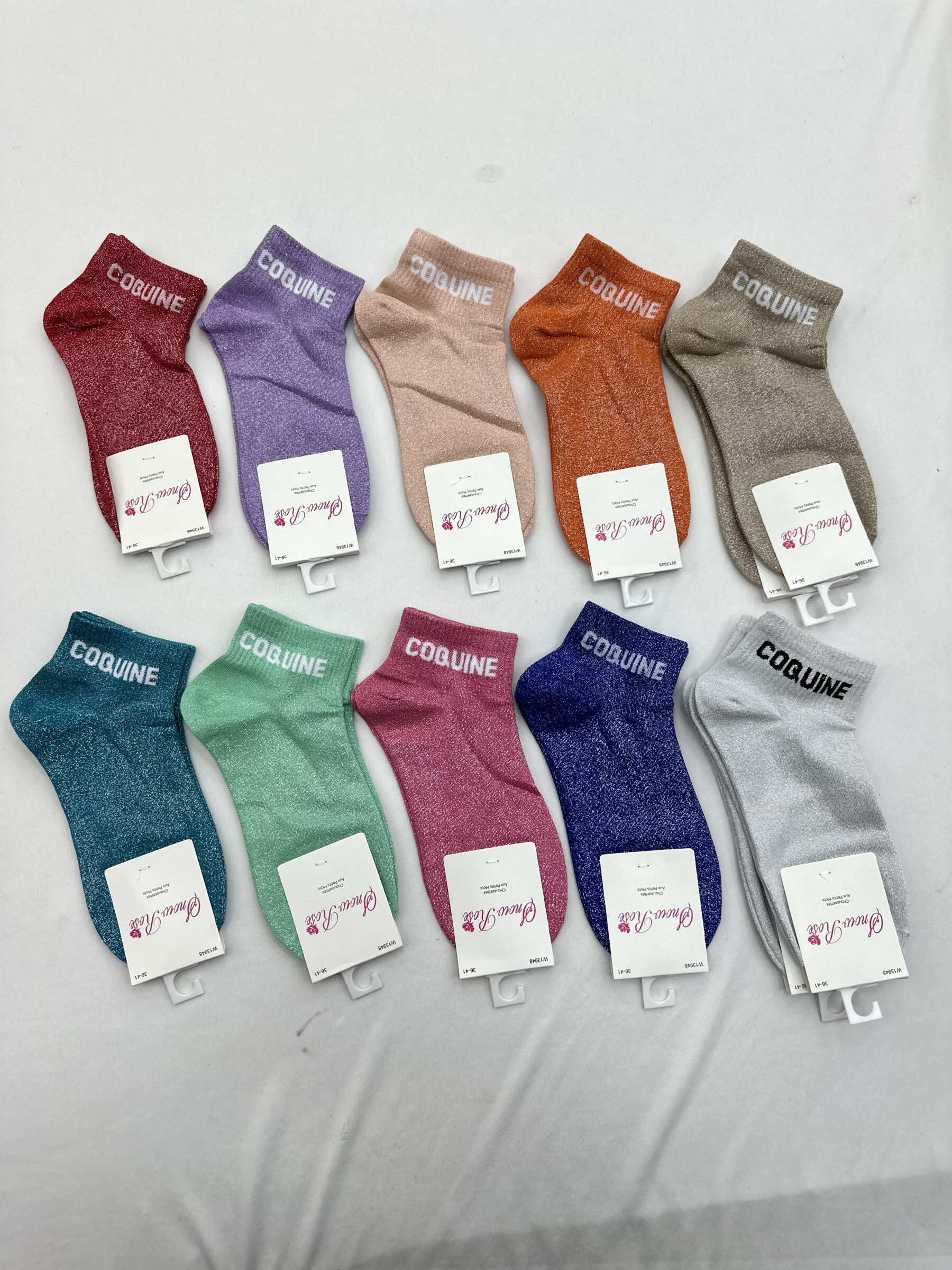 Großhändler Snow Rose - Brillante Socken "Liebe".