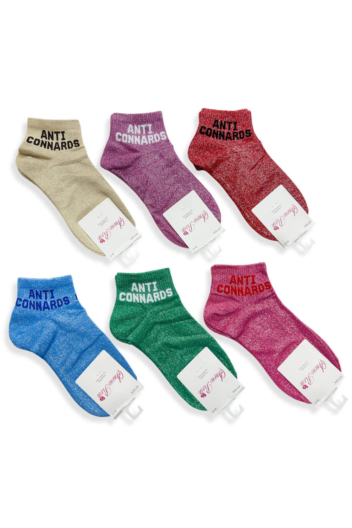 Wholesaler Snow Rose - Short Shiny Socks ANTI JERKS