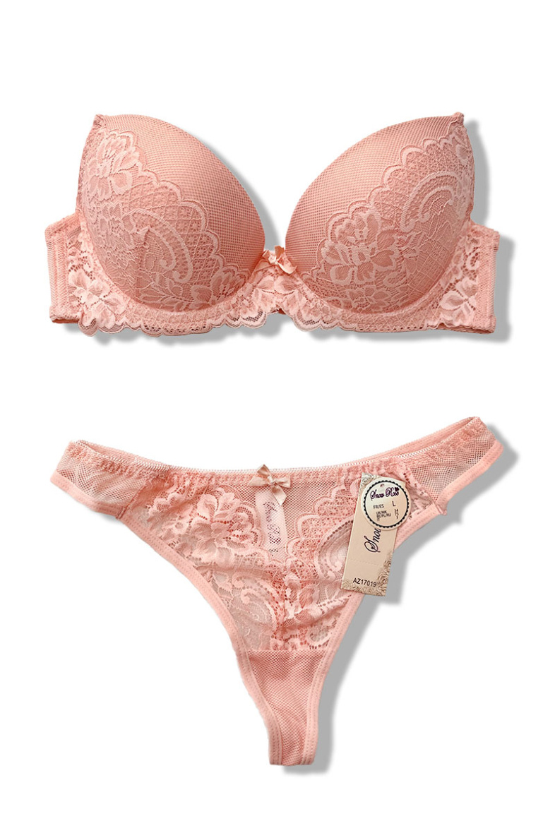 Großhändler Snow Rose - C-Cup-BH- und Tanga-Dessous-Set