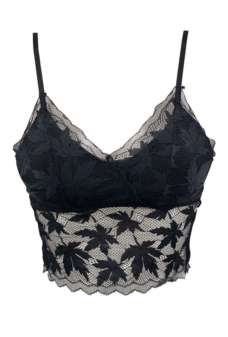 Großhändler Snow Rose - Lace Bralette - autumn leaves