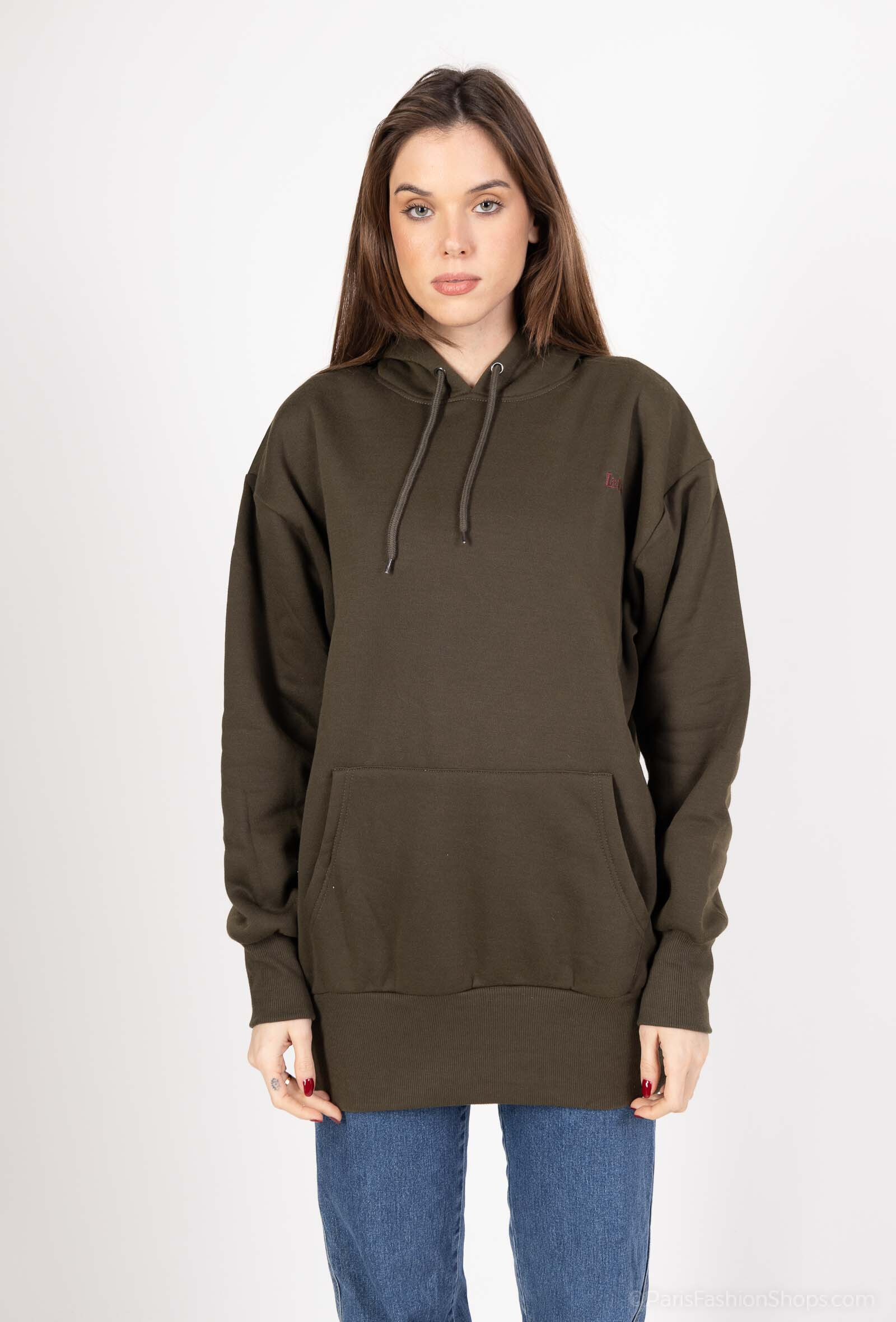 Wholesaler So Brand - LEE COOPER long hooded sweatshirt