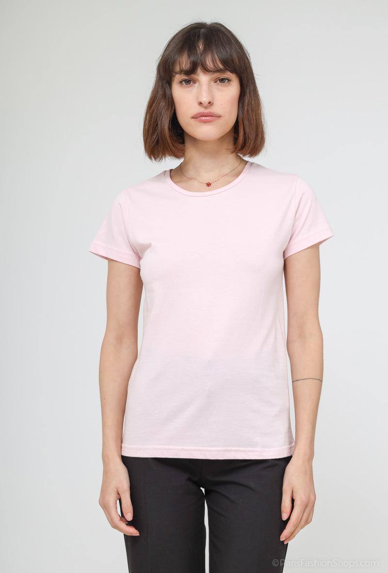 Wholesaler So Brand - Women's short-sleeved round-neck T-shirt 100% Cotton