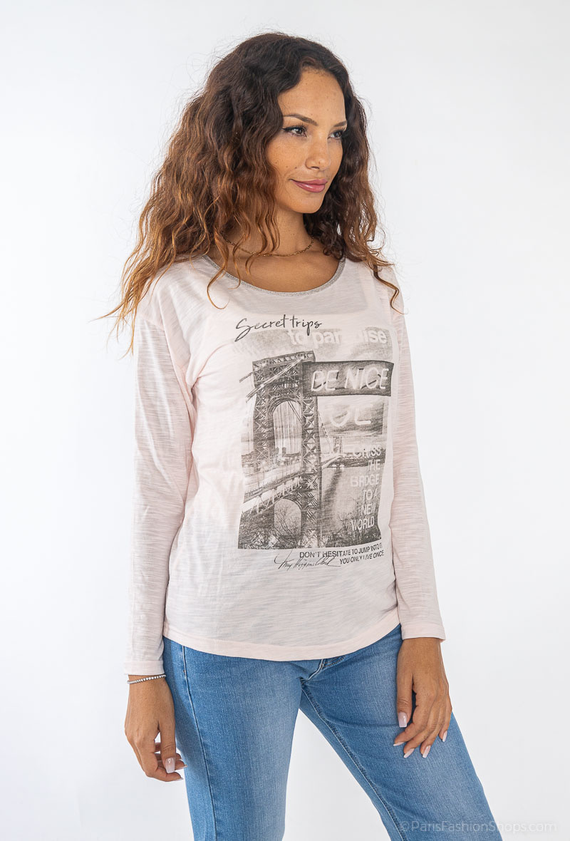 Wholesaler So Brand - T-shirt long sleeves
