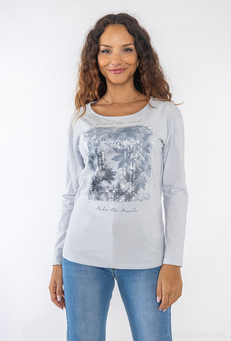 Wholesaler So Brand - T-shirt long sleeves
