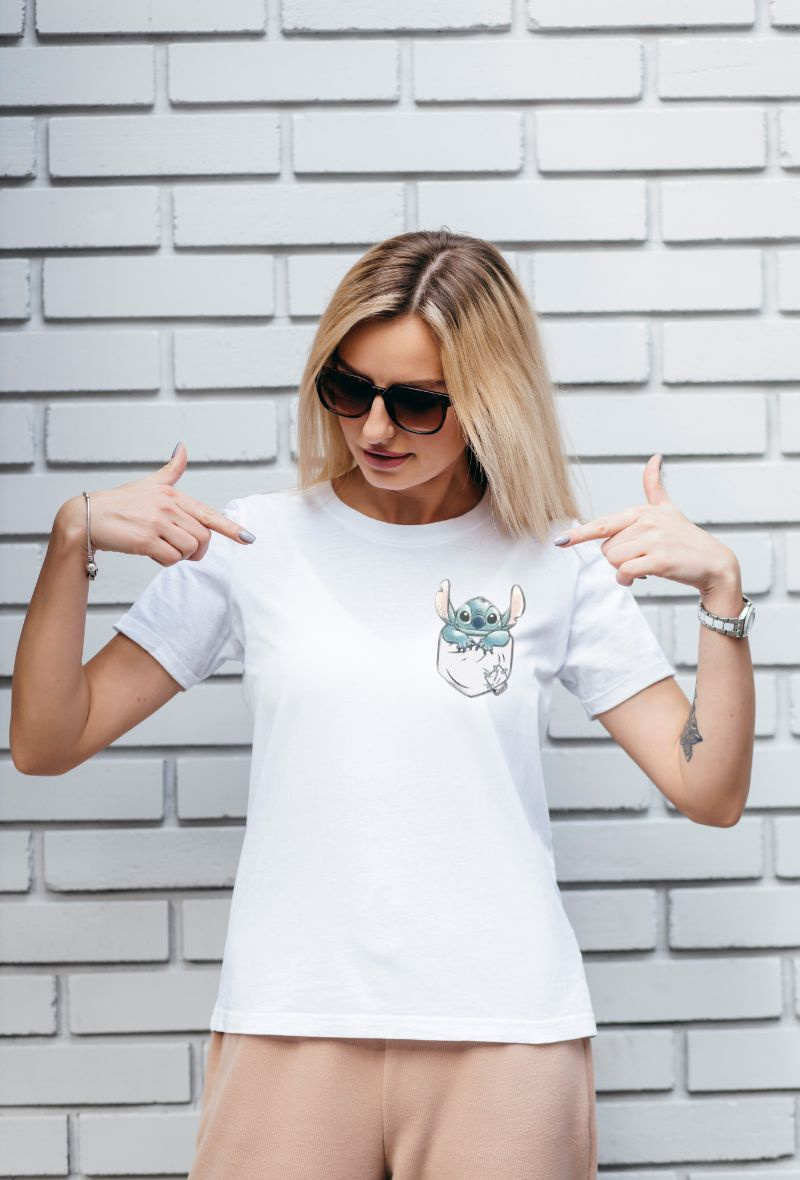 Wholesaler So Brand - T-SHIRT COL ROND MANCHES COURTES STITCH