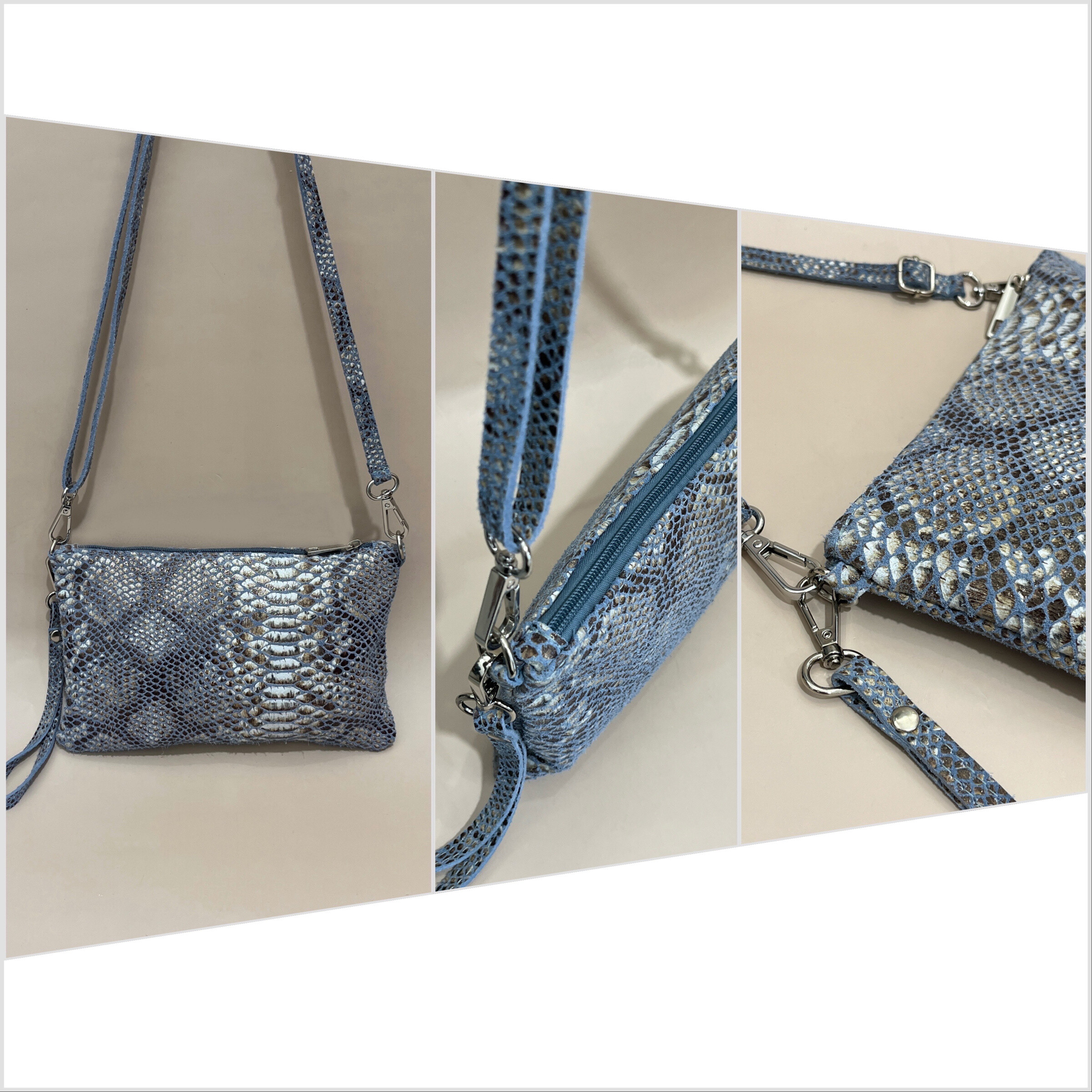Wholesaler SO & LO - Snake pattern leather pocket