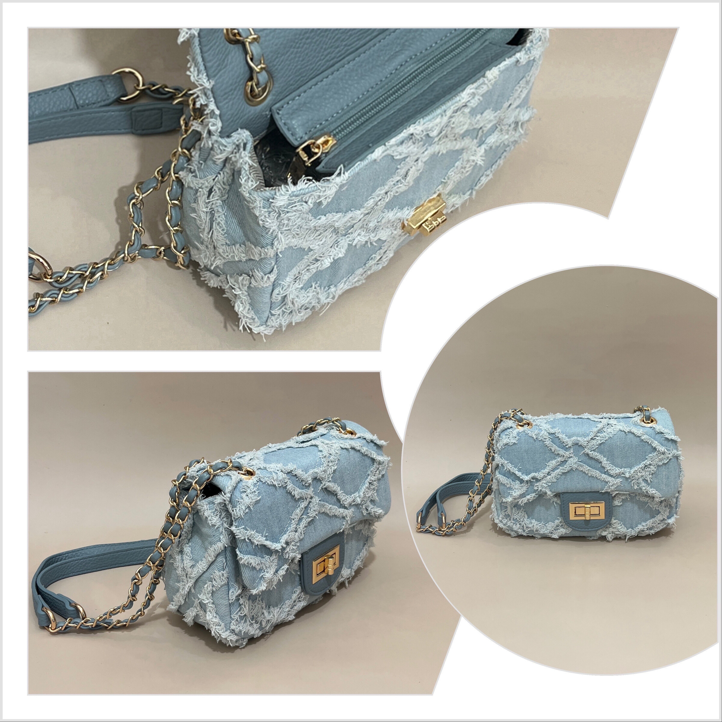Wholesaler SO & LO - Small handbag in jeans