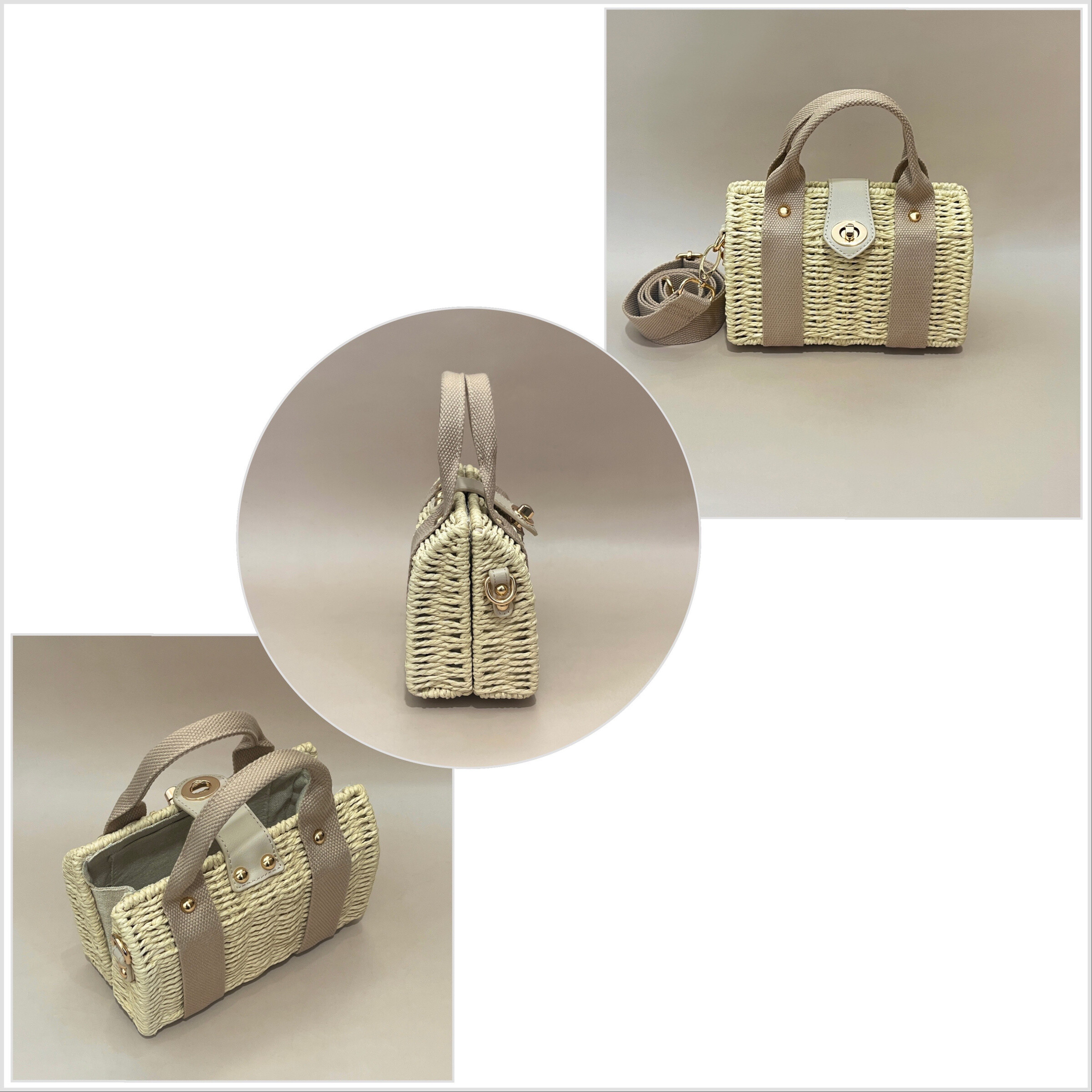 Wholesaler SO & LO - Handbag in raffia