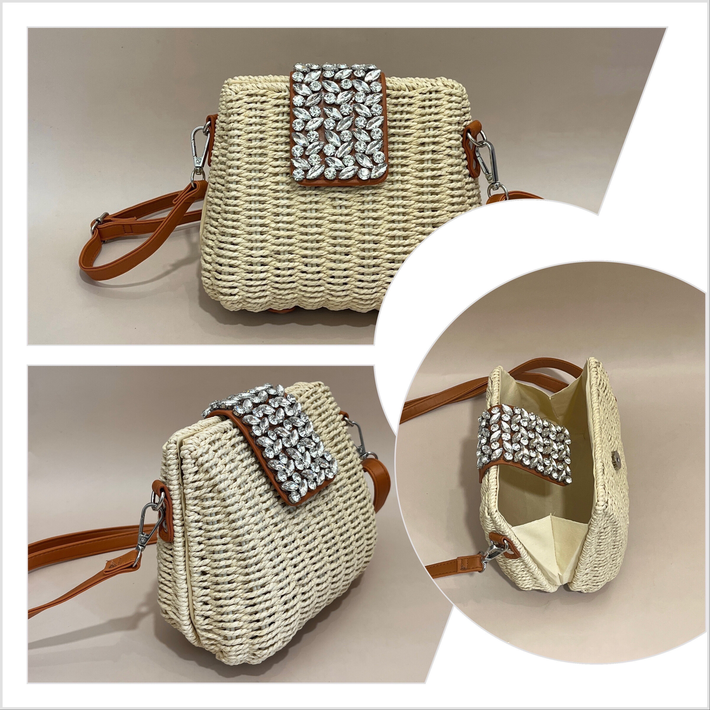 Wholesaler SO & LO - Handbag in raffia
