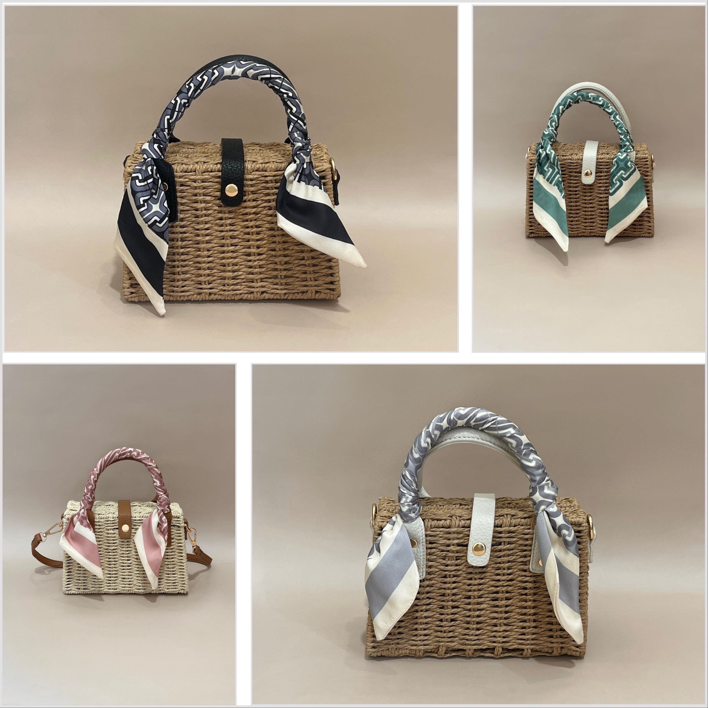 Wholesaler SO & LO - Handbag in raffia