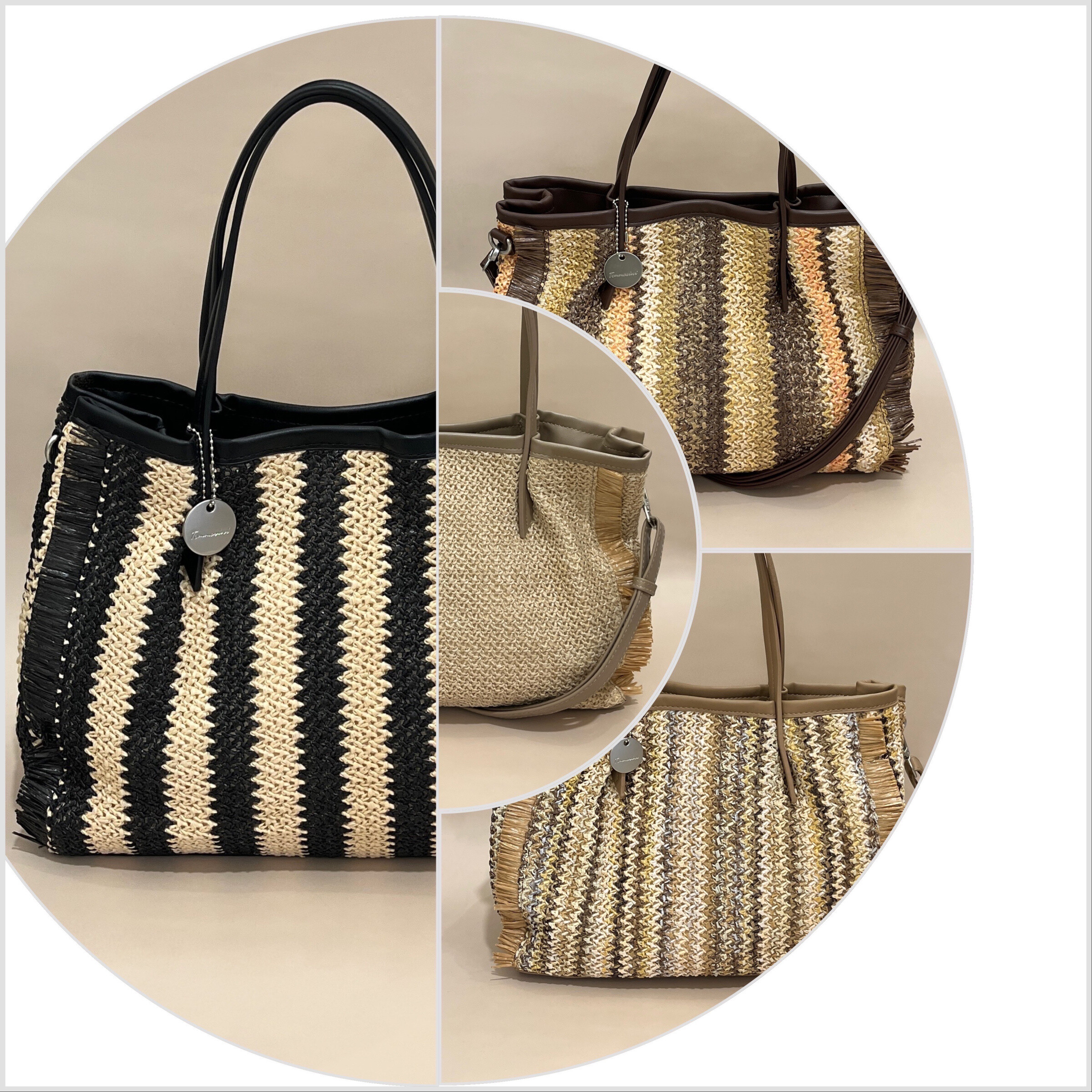 Wholesaler SO & LO - Handbag in raffia