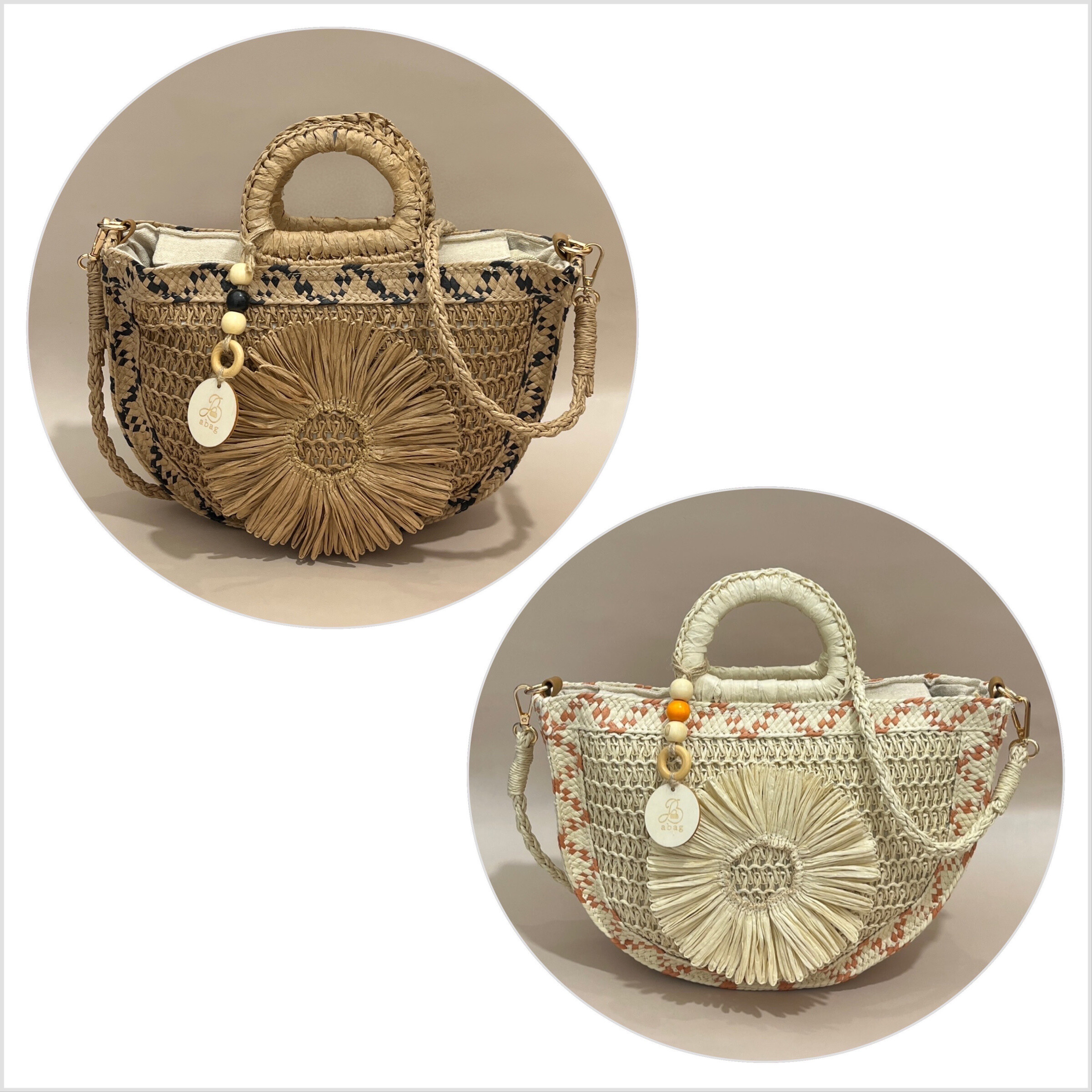 Wholesaler SO & LO - Handbag in raffia