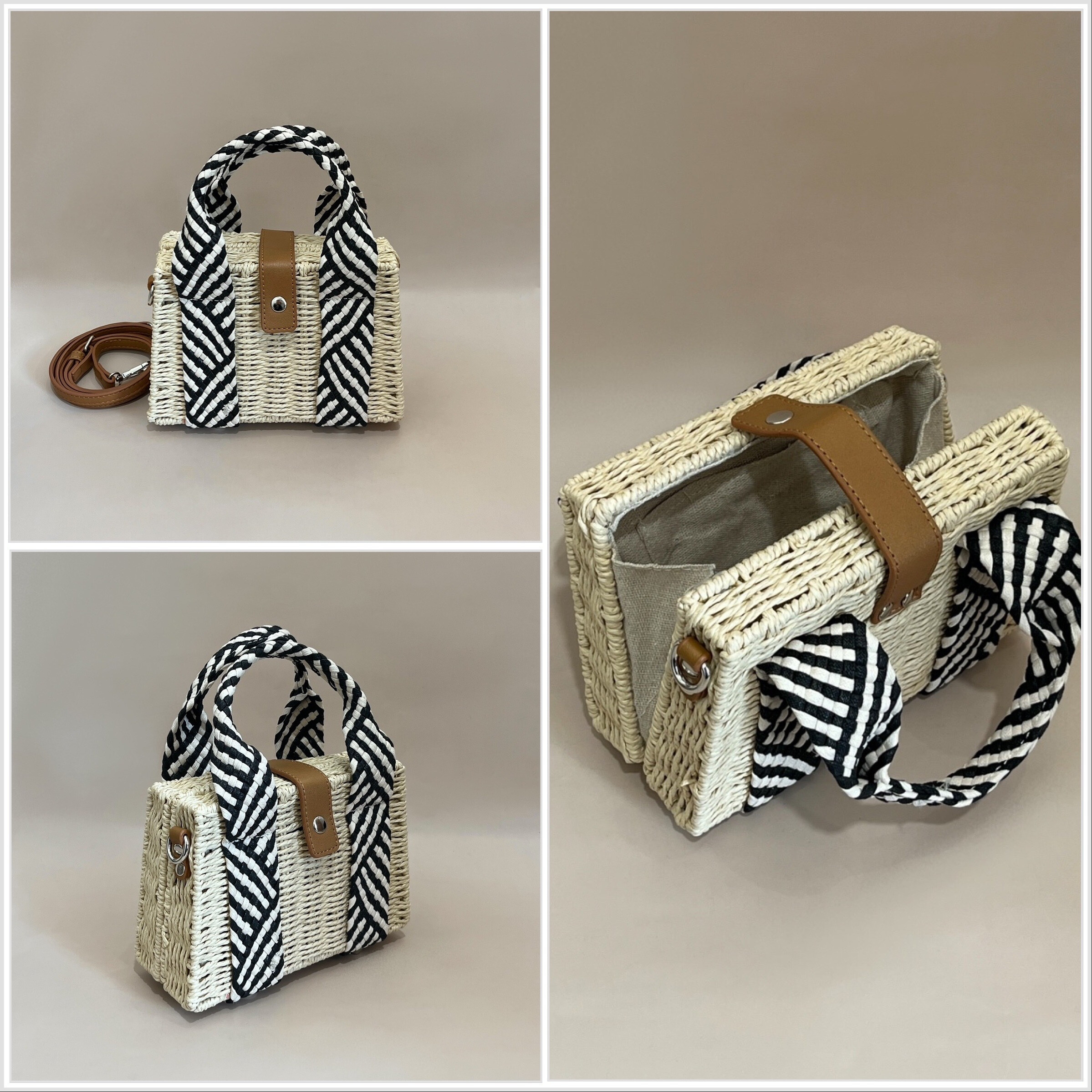 Wholesaler SO & LO - Handbag in raffia