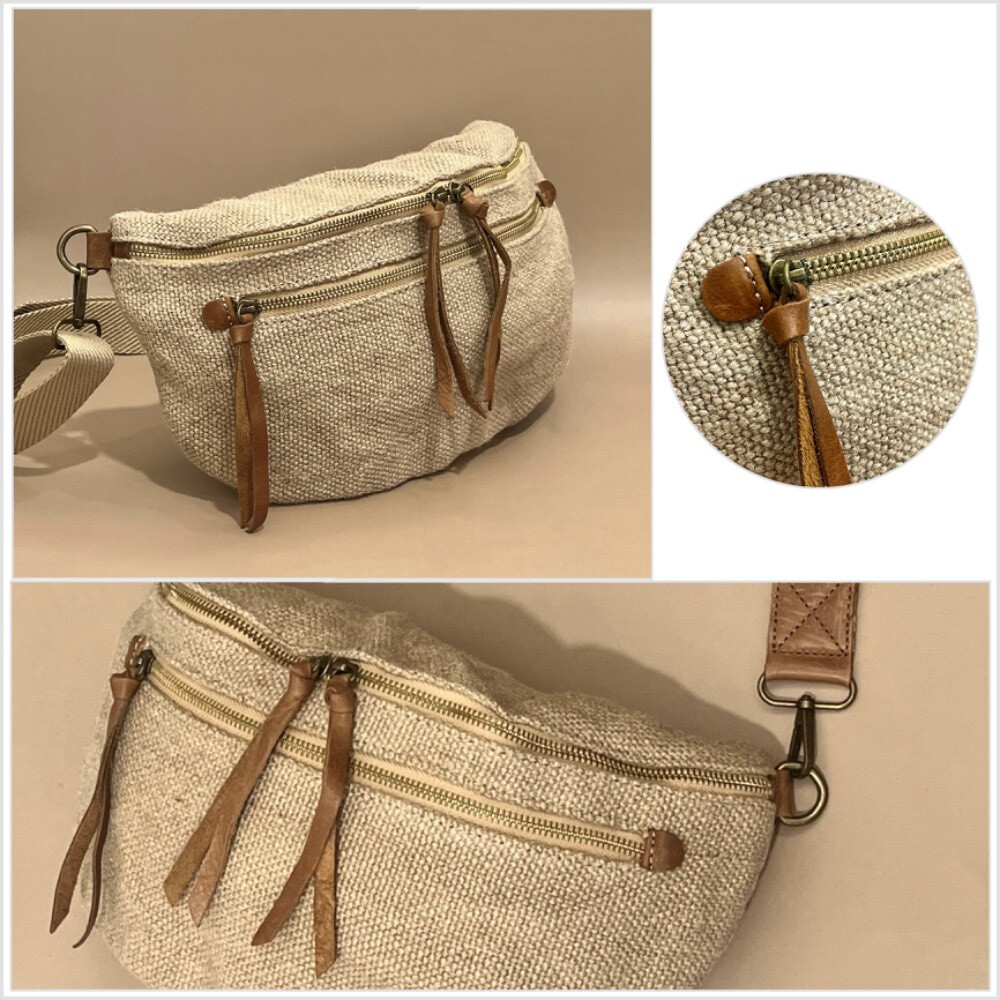 Wholesaler SO & LO - LEATHER FINISHED BELT BAG