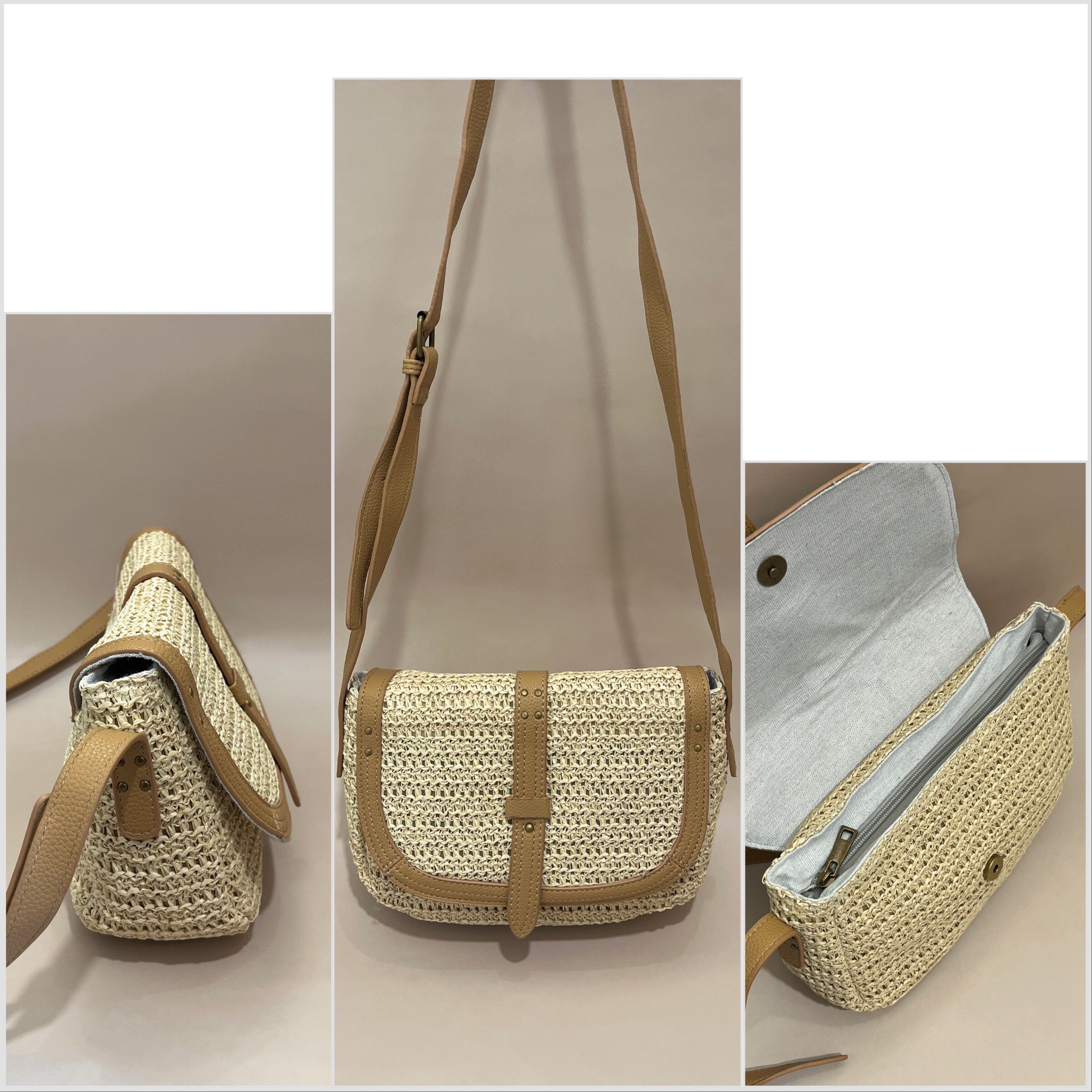 Wholesaler SO & LO - Raphia shoulder bag