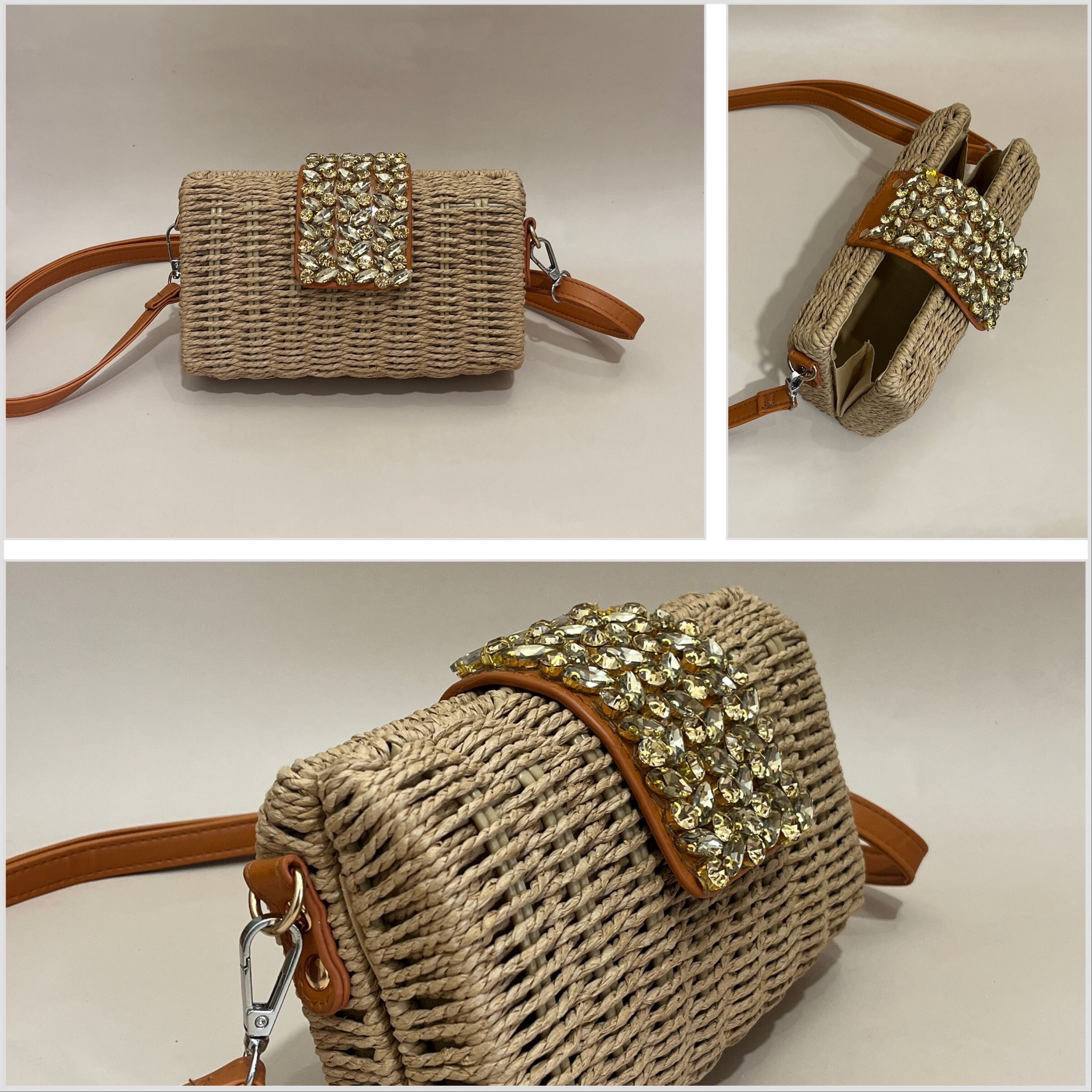 Wholesaler SO & LO - Raphia shoulder bag