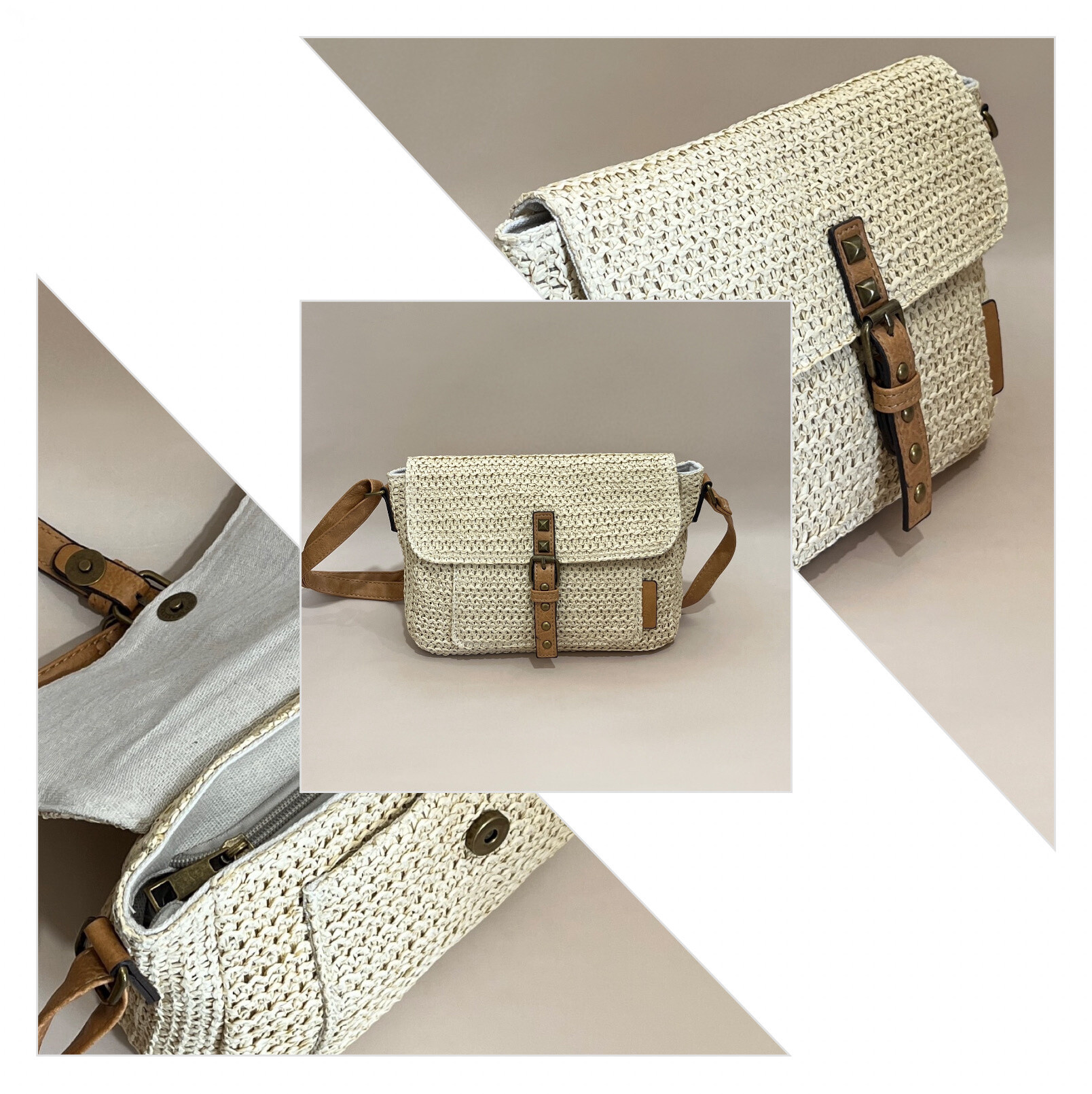 Wholesaler SO & LO - Raphia shoulder bag