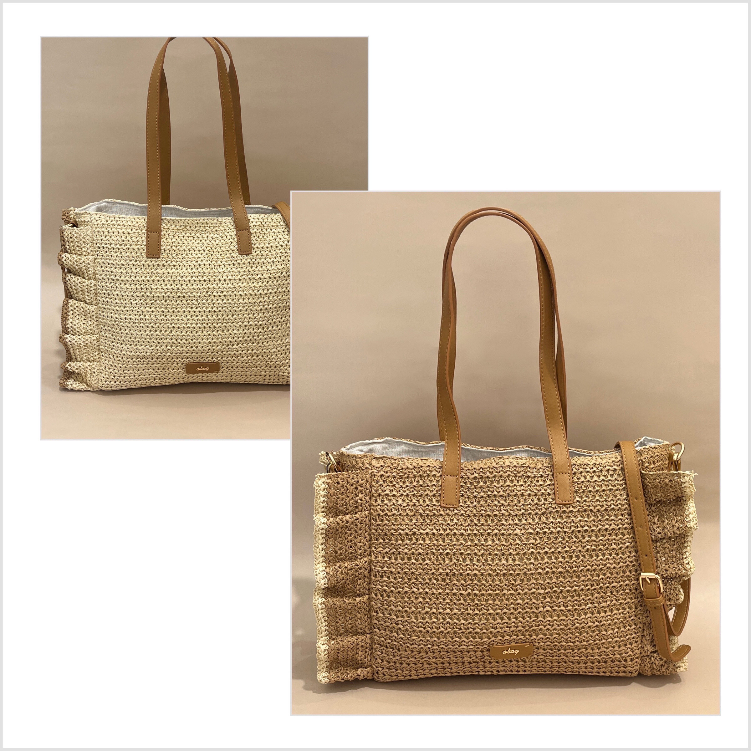 Wholesaler SO & LO - Shoulder bag in raffia