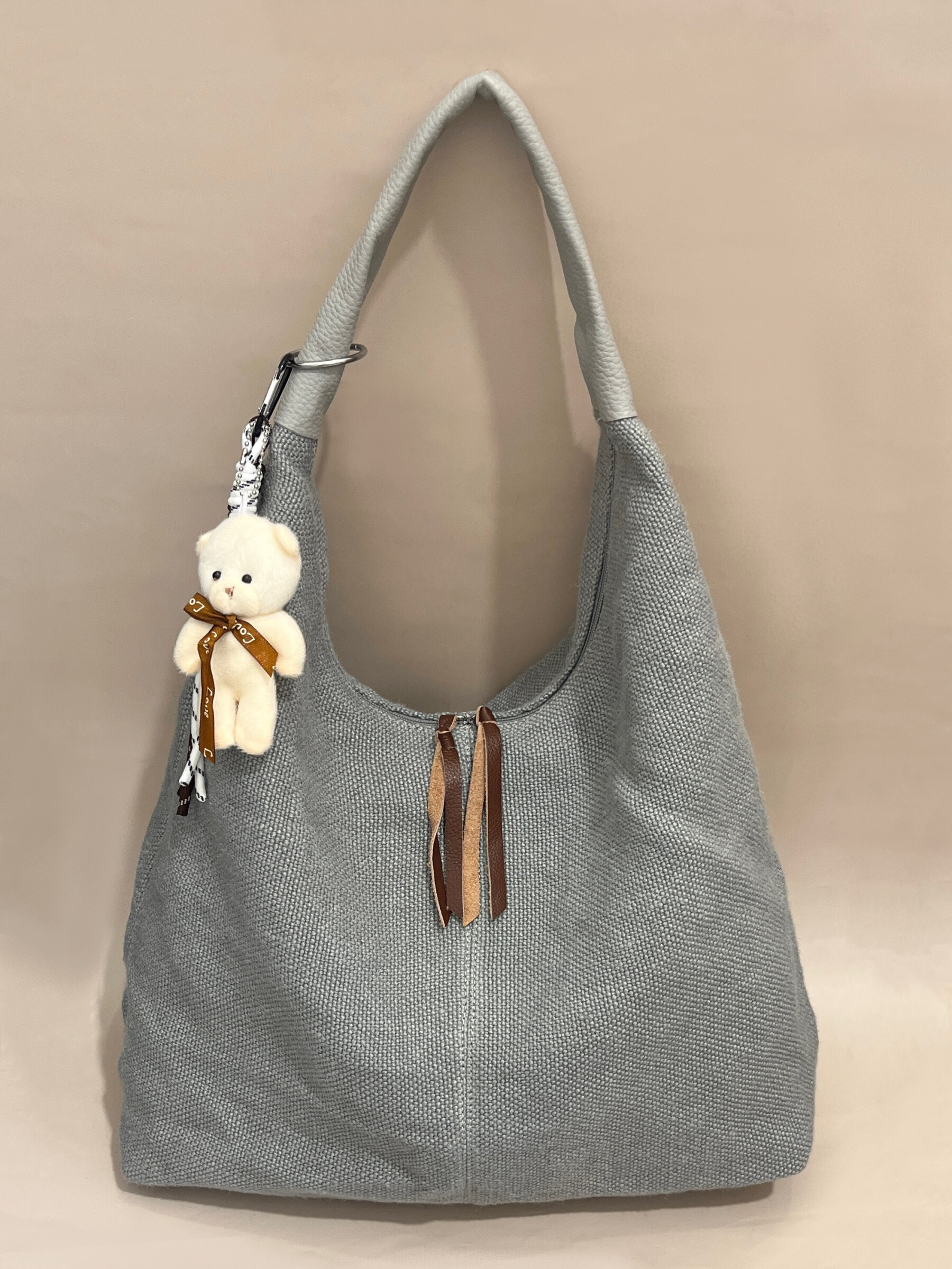 Großhändler SO & LO - Jute -Leinwandtasche