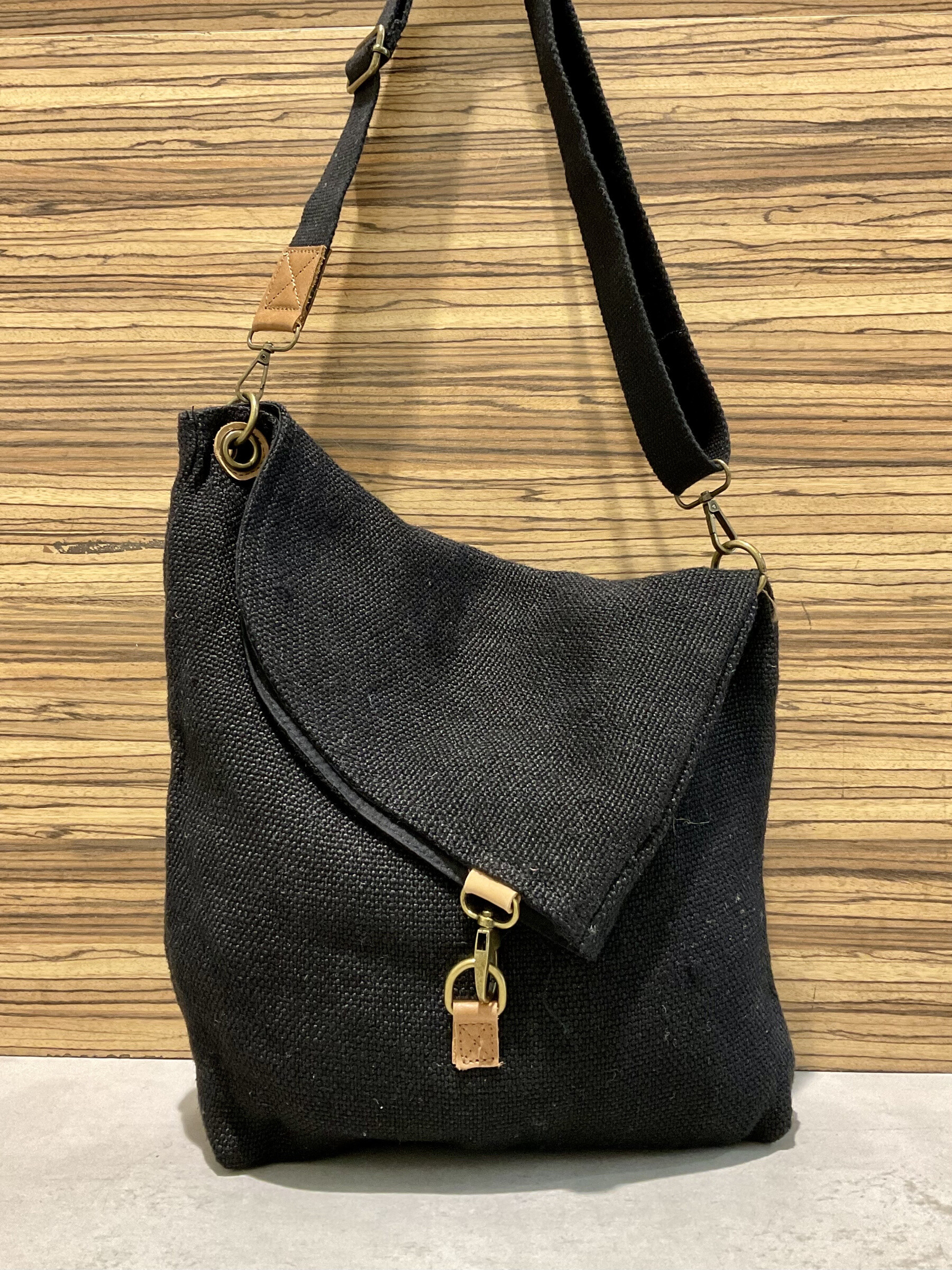 Wholesaler SO & LO - Canvas shoulder bag lined
