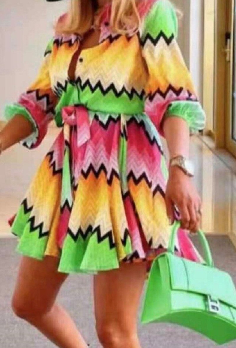 Grossiste SO LOOK - Robe imprimé