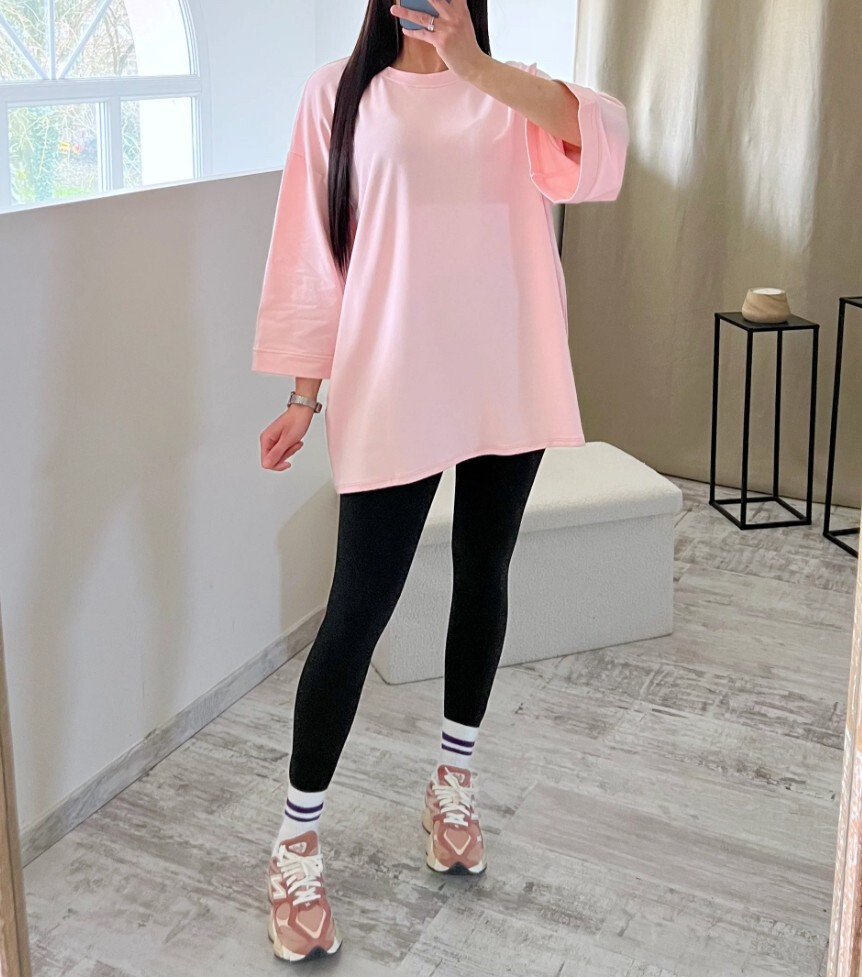 Wholesaler SO LOOK - Oversize T -shirt Long sleeves