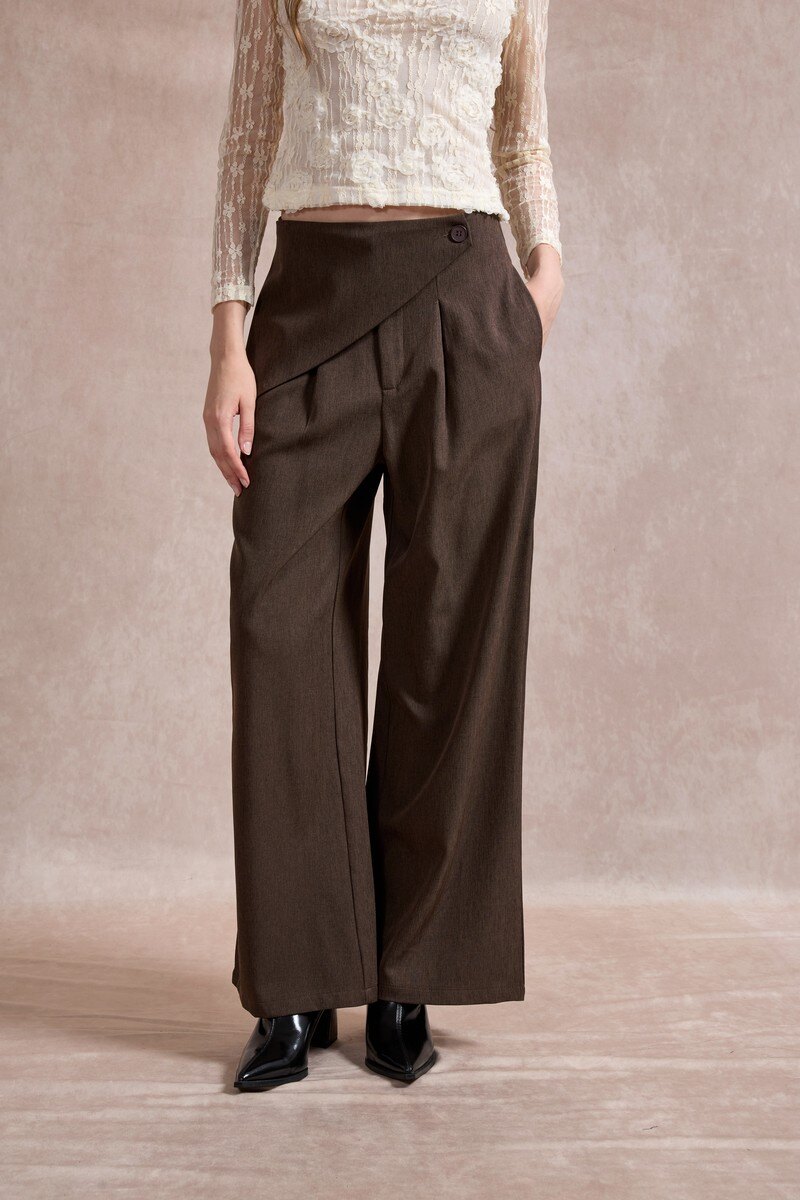Grossiste So Sweet - Pantalon asymétrique à la taille