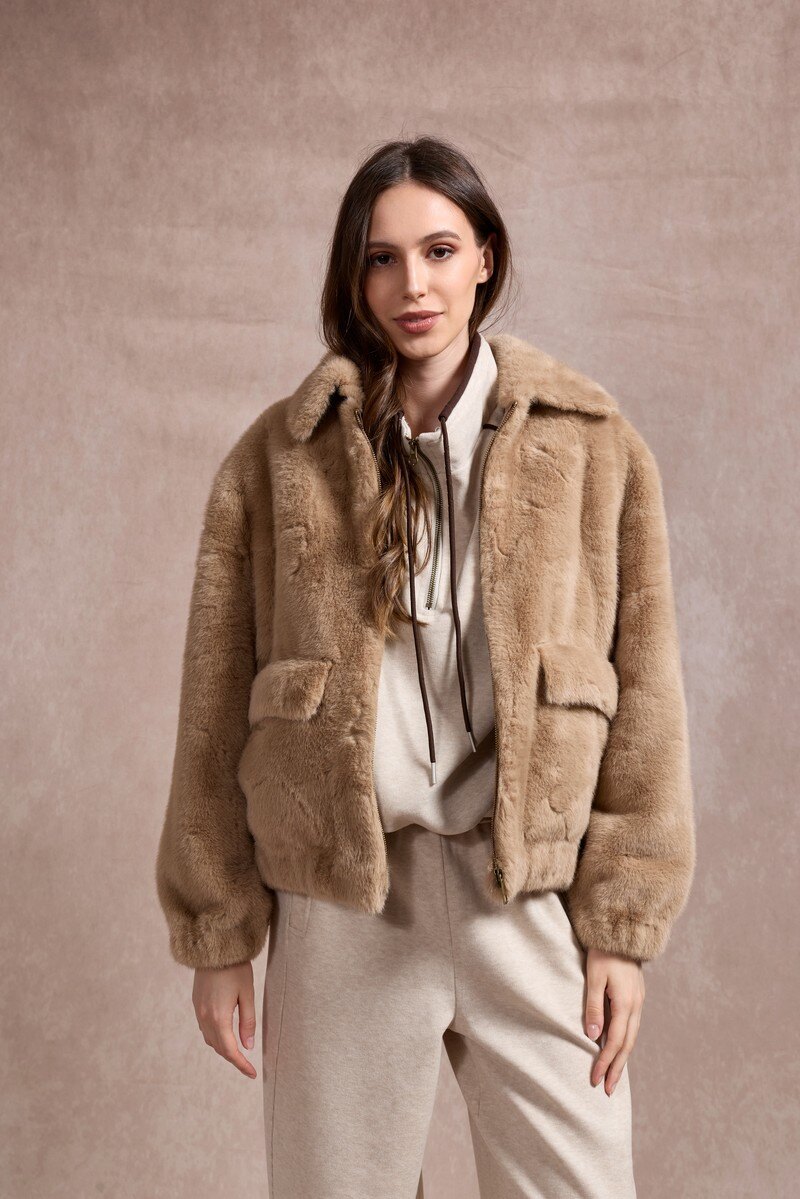 Wholesaler So Sweet - Faux fur jacket