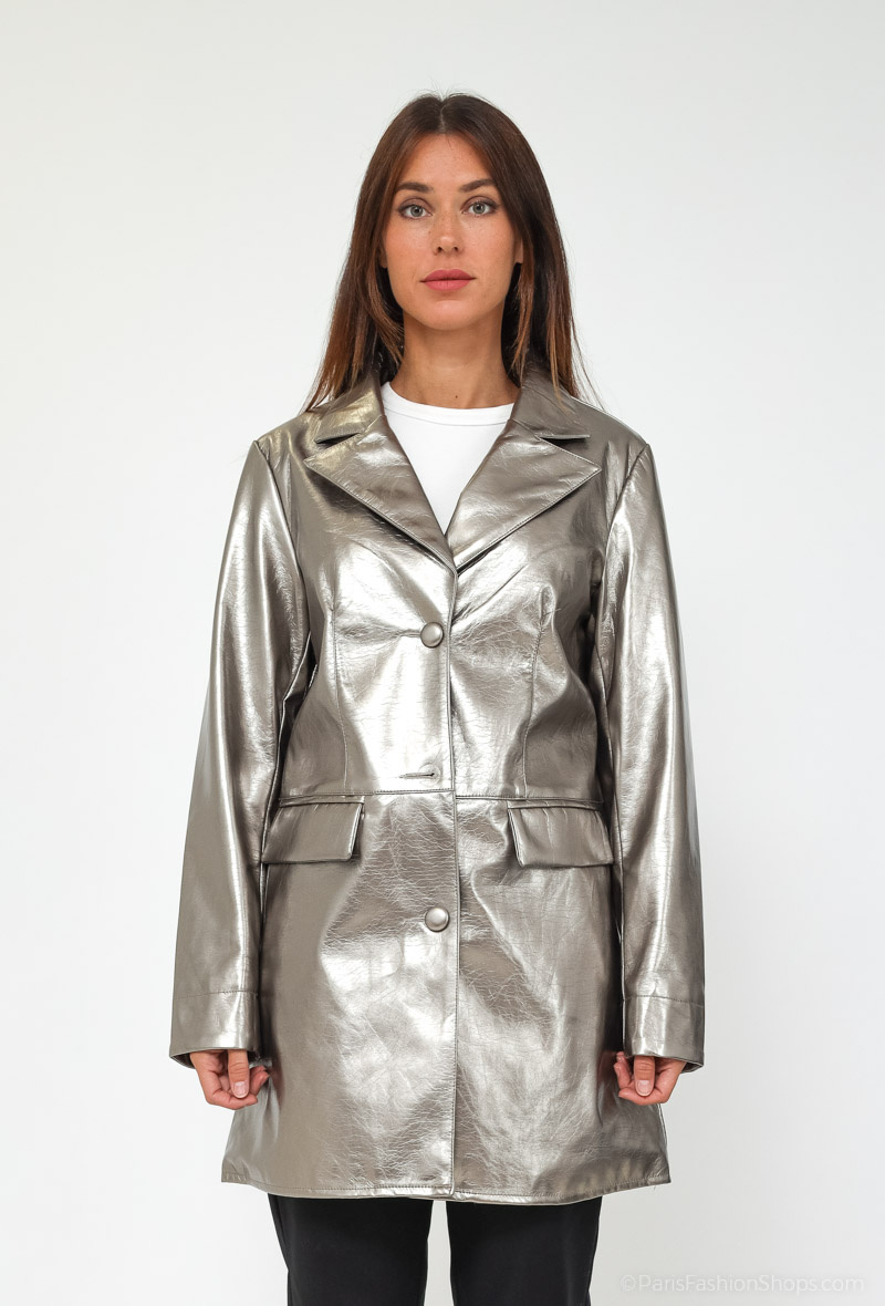 Grossiste Softy Paris - VESTE BLAZER EN VINYL