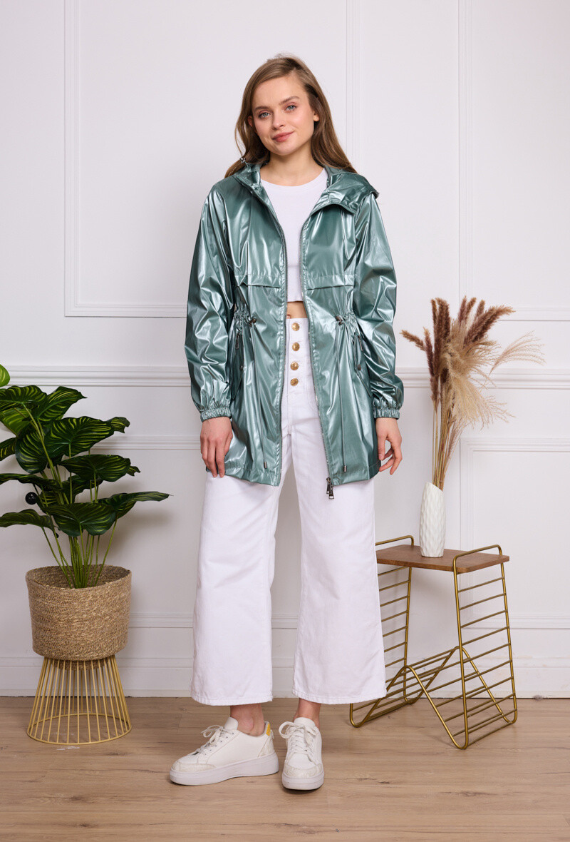 Grossiste Softy Paris - Parka à capuche imperméable