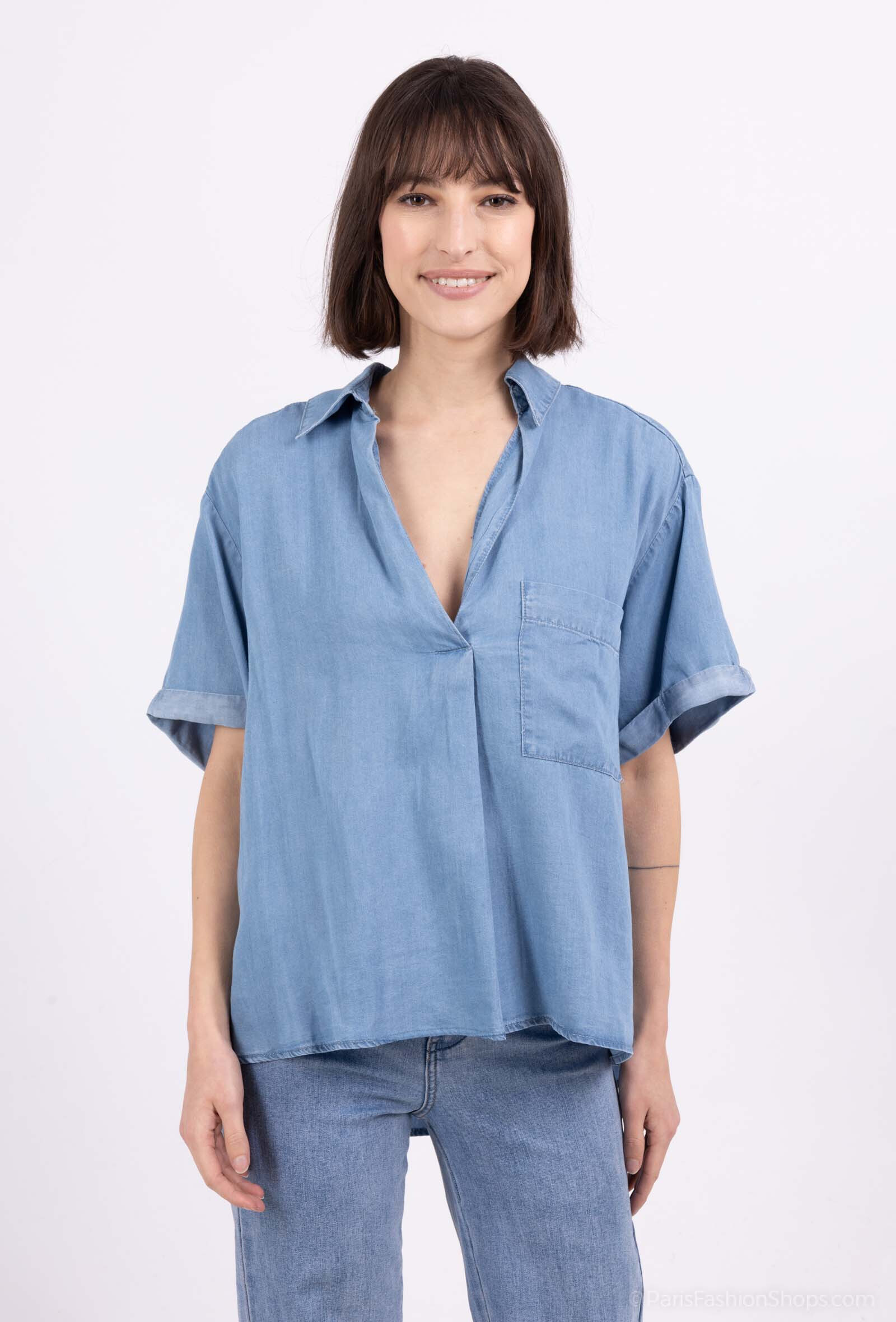 Grossista Softy Paris - Blusa in tencel