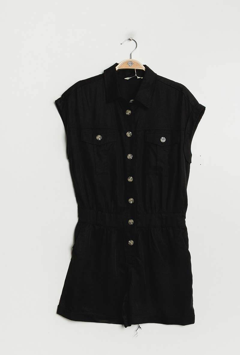 Großhändler Softy Paris - Geknöpfter Playsuit