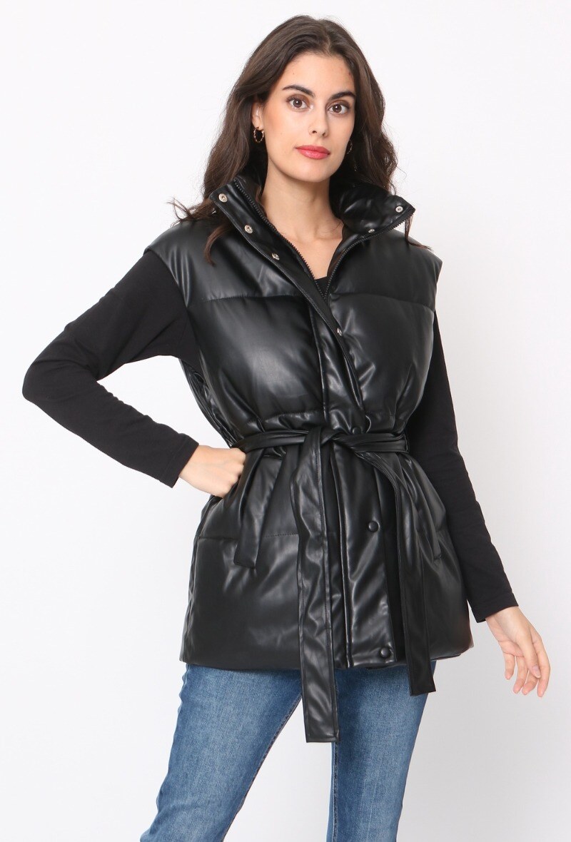 Wholesaler Softy Paris - Sleeveless down jacket