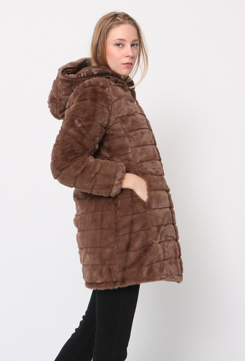 Großhändler Softy Paris - Wende-Daunenjacke