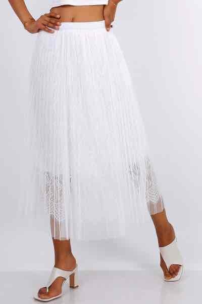 Grossista Softy Paris - Gonna midi in tulle