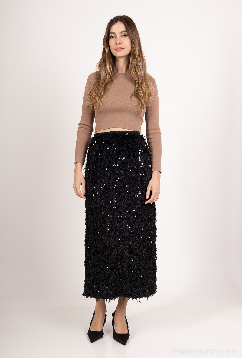 Wholesaler Softy Paris - Long sequin skirt