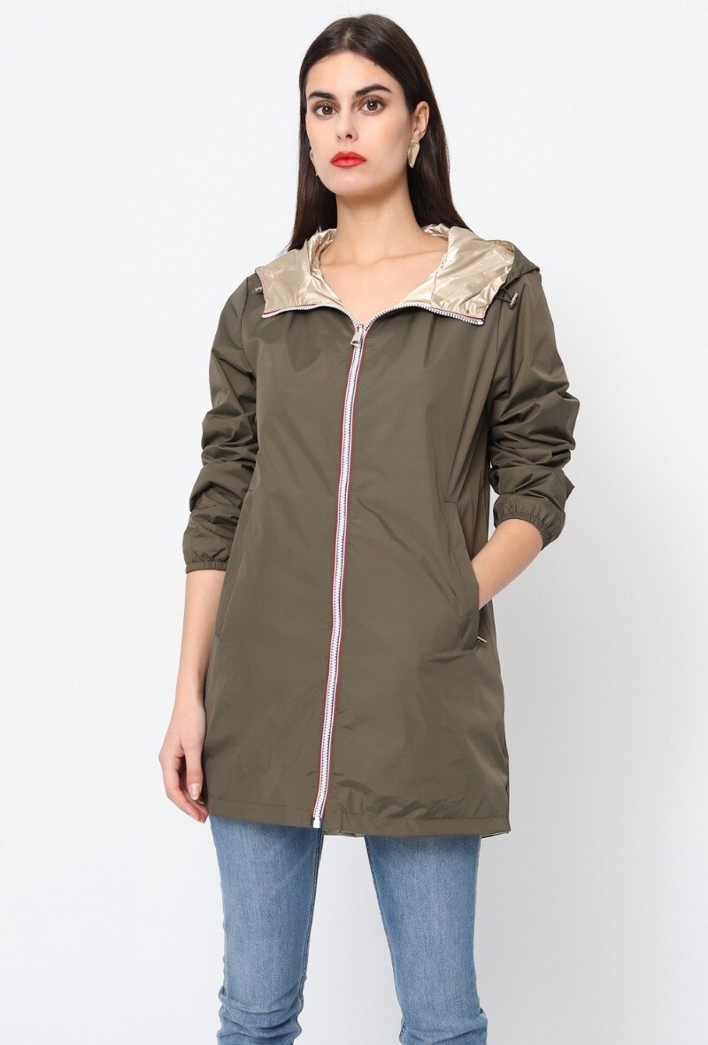 Mayorista Softy Paris - Chaqueta reversible impermeable y repelente al agua
