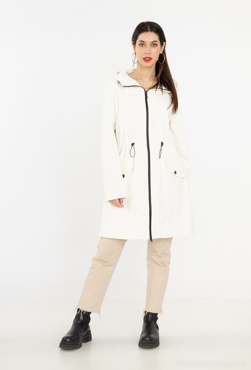 Mayorista Softy Paris - Parka impermeable con capucha