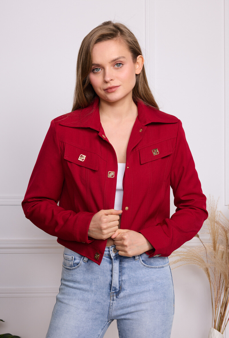 Mayorista Softy Paris - Chaqueta de crepe fluido