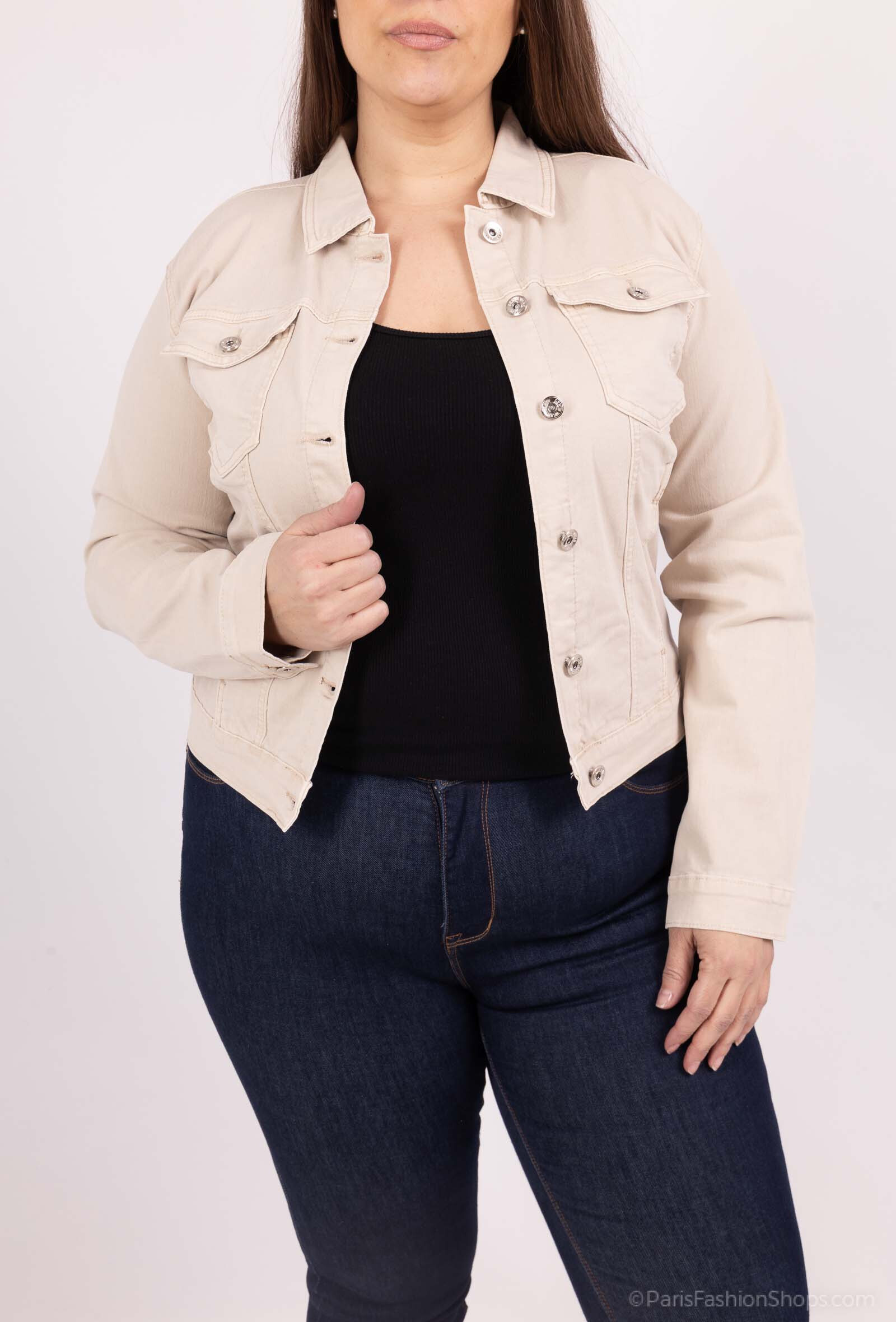 Grossiste Softy Paris - Veste stretch en coton