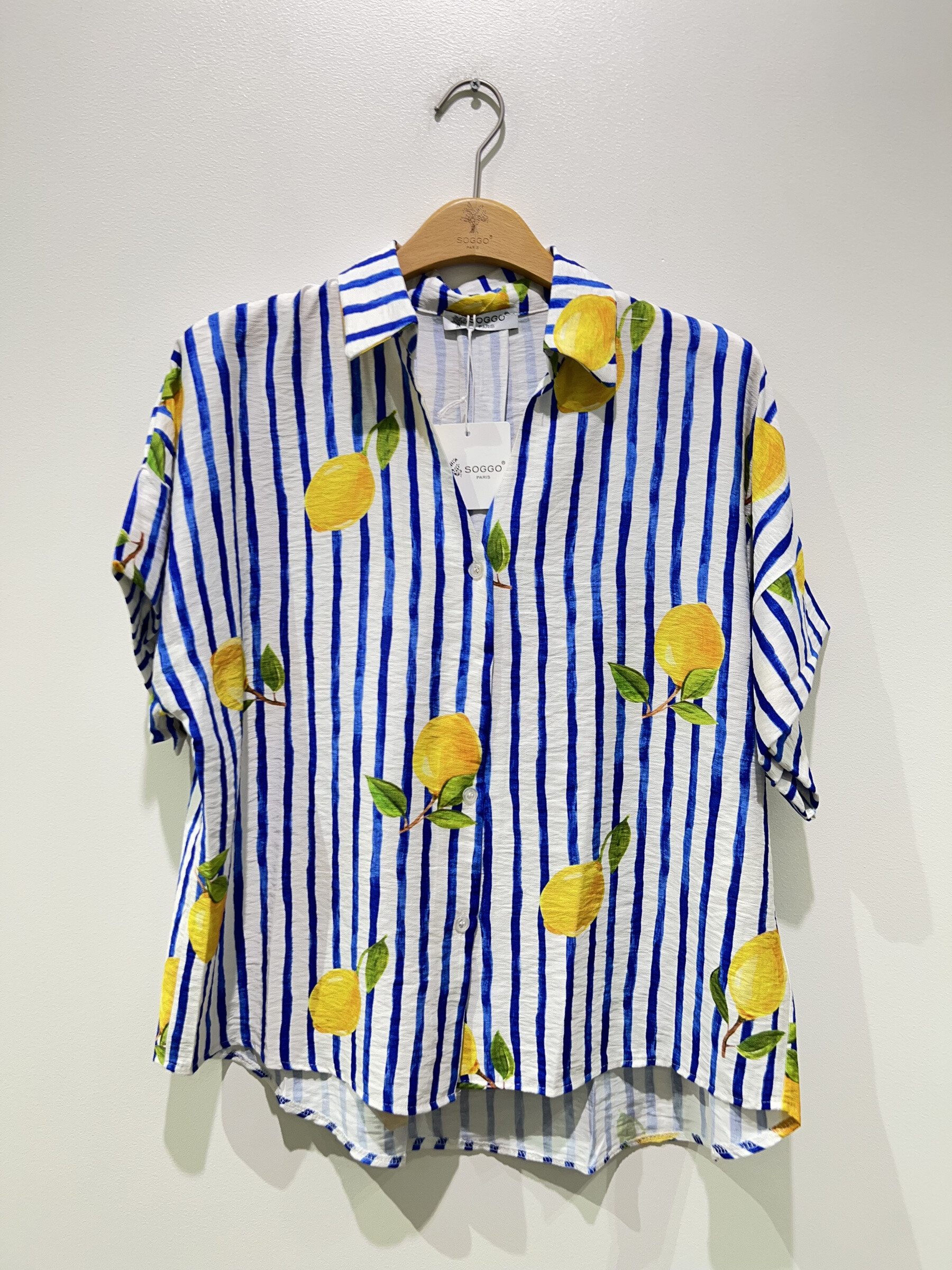 Wholesaler SOGGO - Short and lemon Short Short Sleeping Shirt