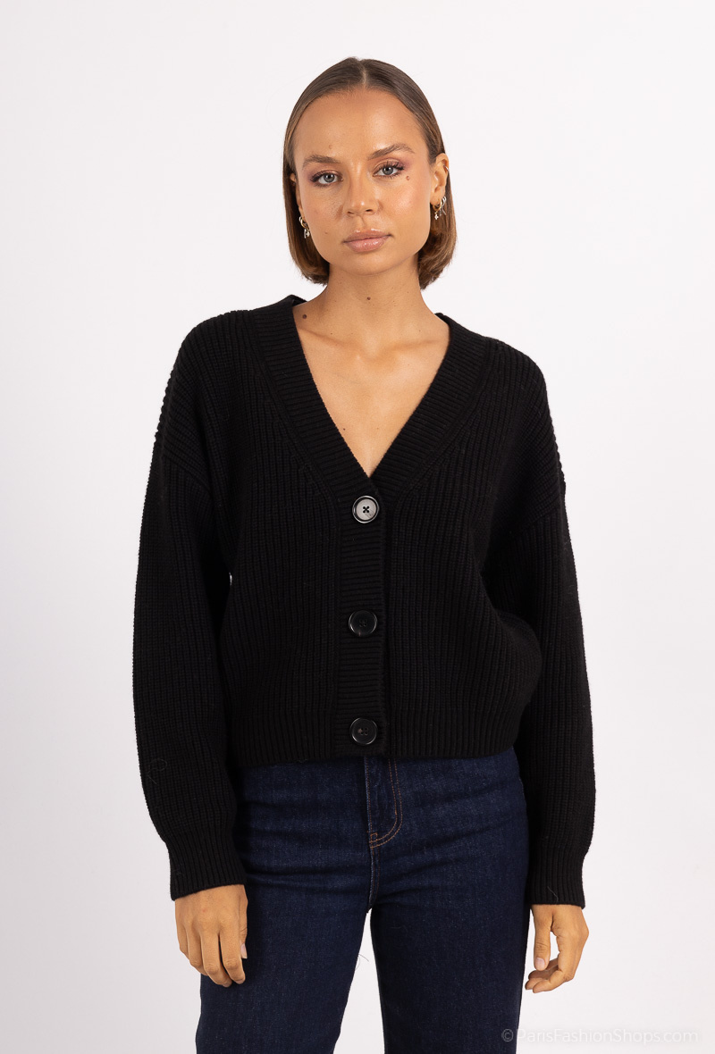 Grossiste SOGGO - Gilet manche longue avec bouton