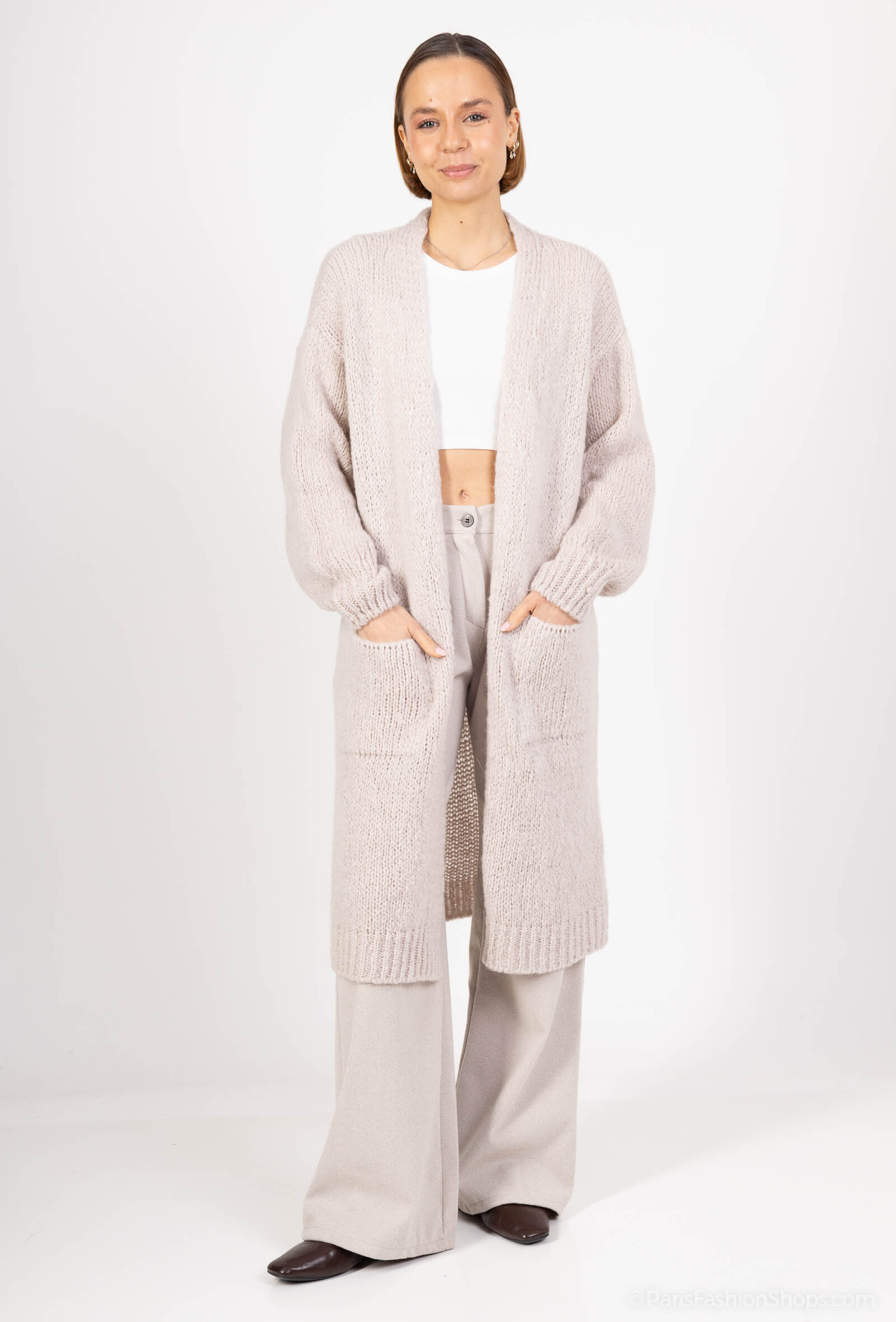 Grossiste SOGGO - gilet long manche longue