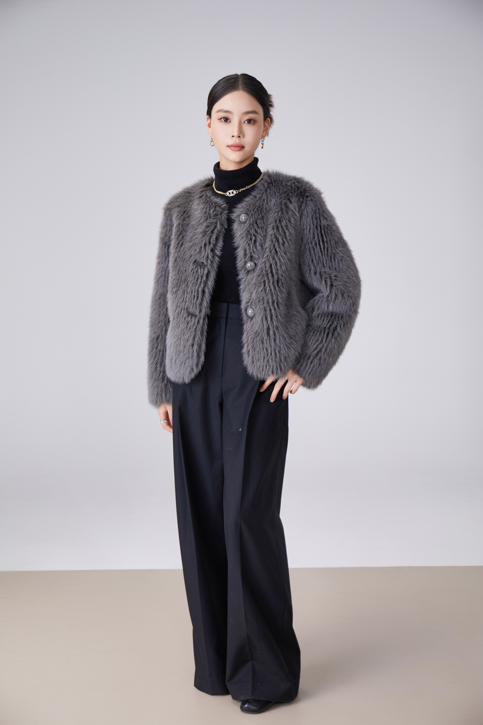 Grossiste SOGGO - manteau fourrure