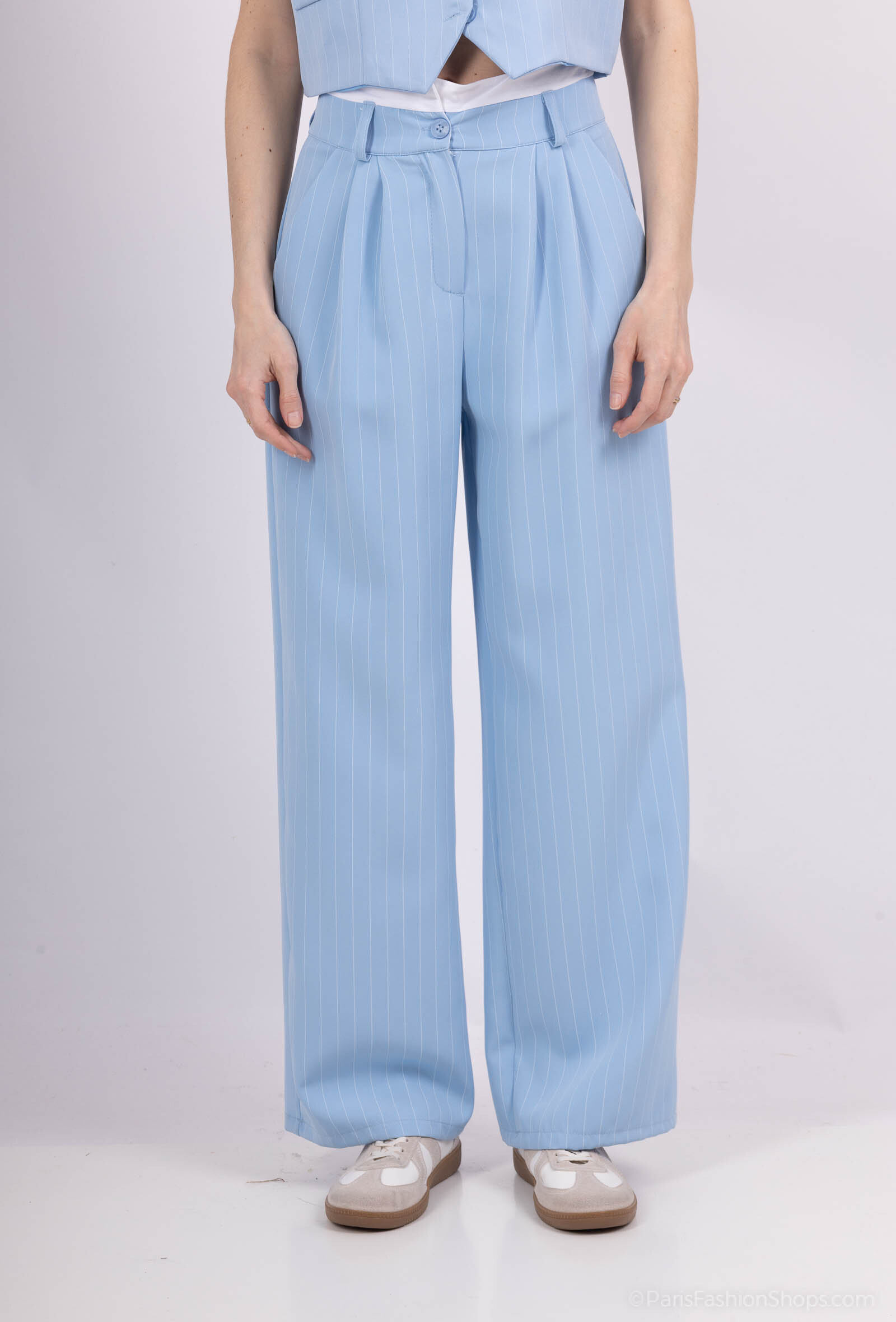 Grossiste SOGGO - pantalon blazer raye