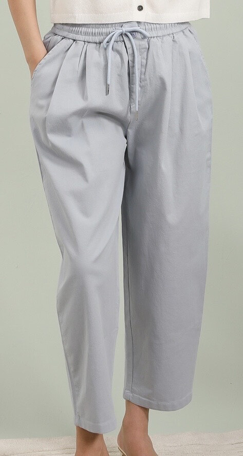 Grossiste SOGGO - pantalon en coton 7/8 taille élastique