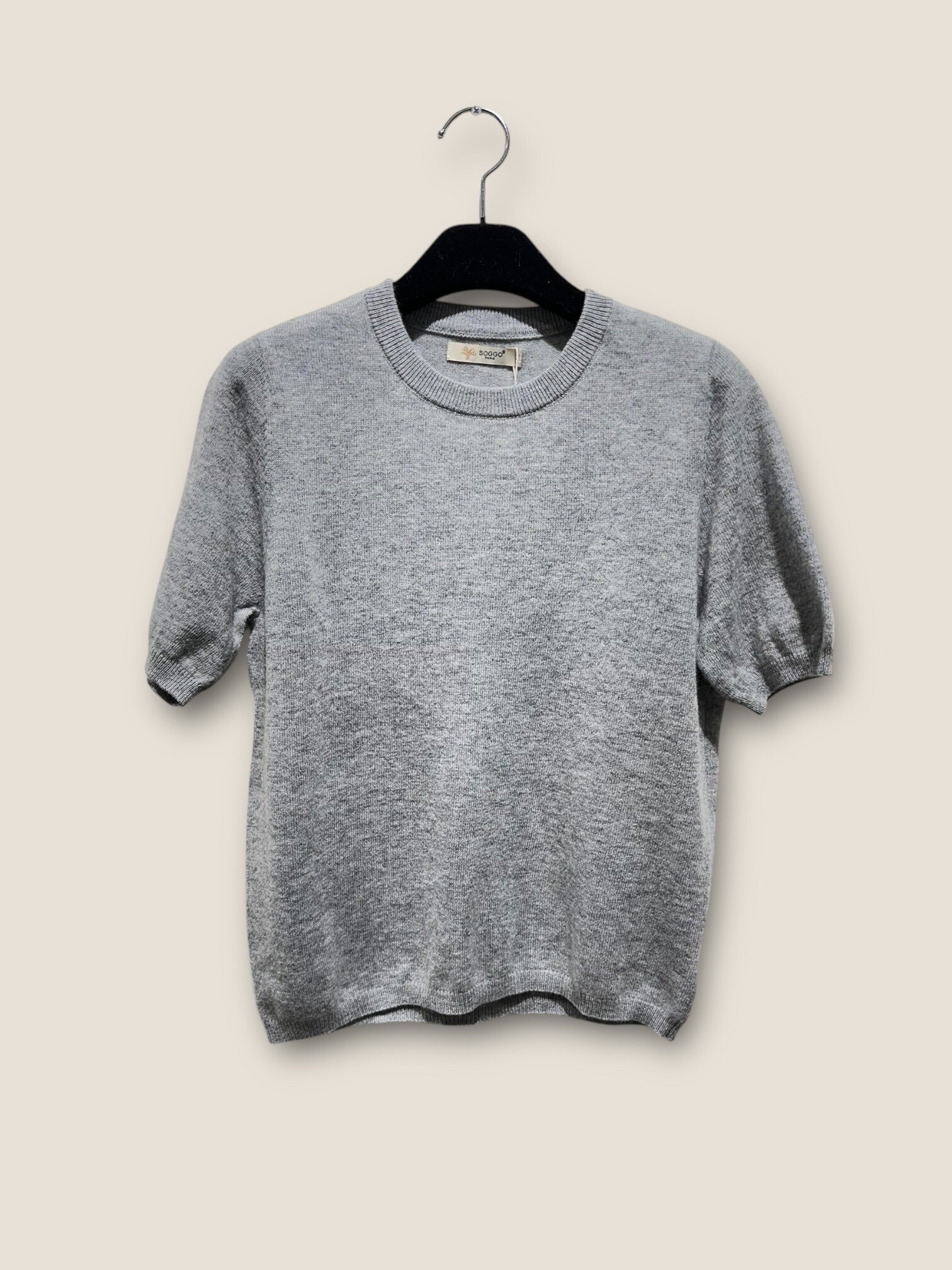 Grossiste SOGGO - pull manche courte en laine